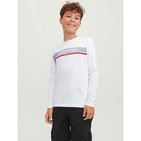 Jack & Jones Junior Langarmshirt JJALEX TEE LS CREW NECK JNR