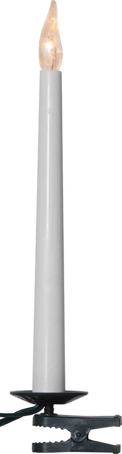 STAR TRADING LED Dekolicht LED Baumkerzen-Lichterkette Slim Line, 10,5m, LED Baumkerzen-Lichterkette Slim Line, 10,5m