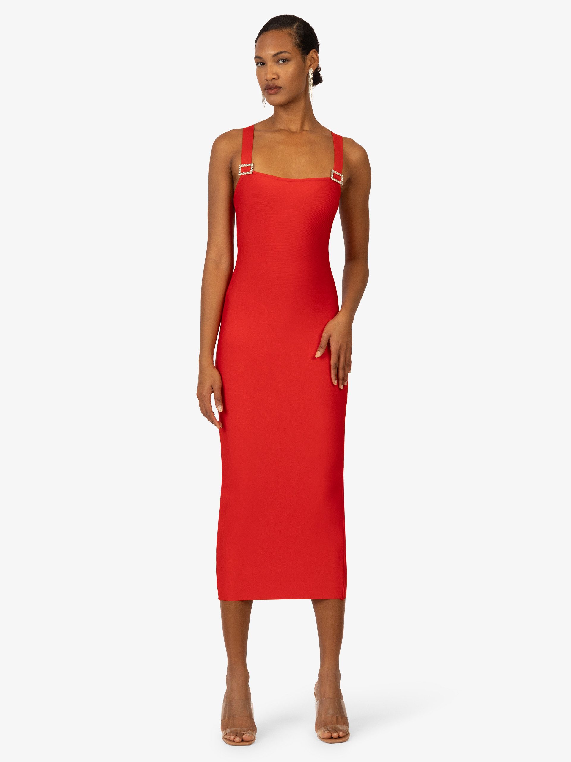 Kraimod Etuikleid mit Karree-Ausschnitt