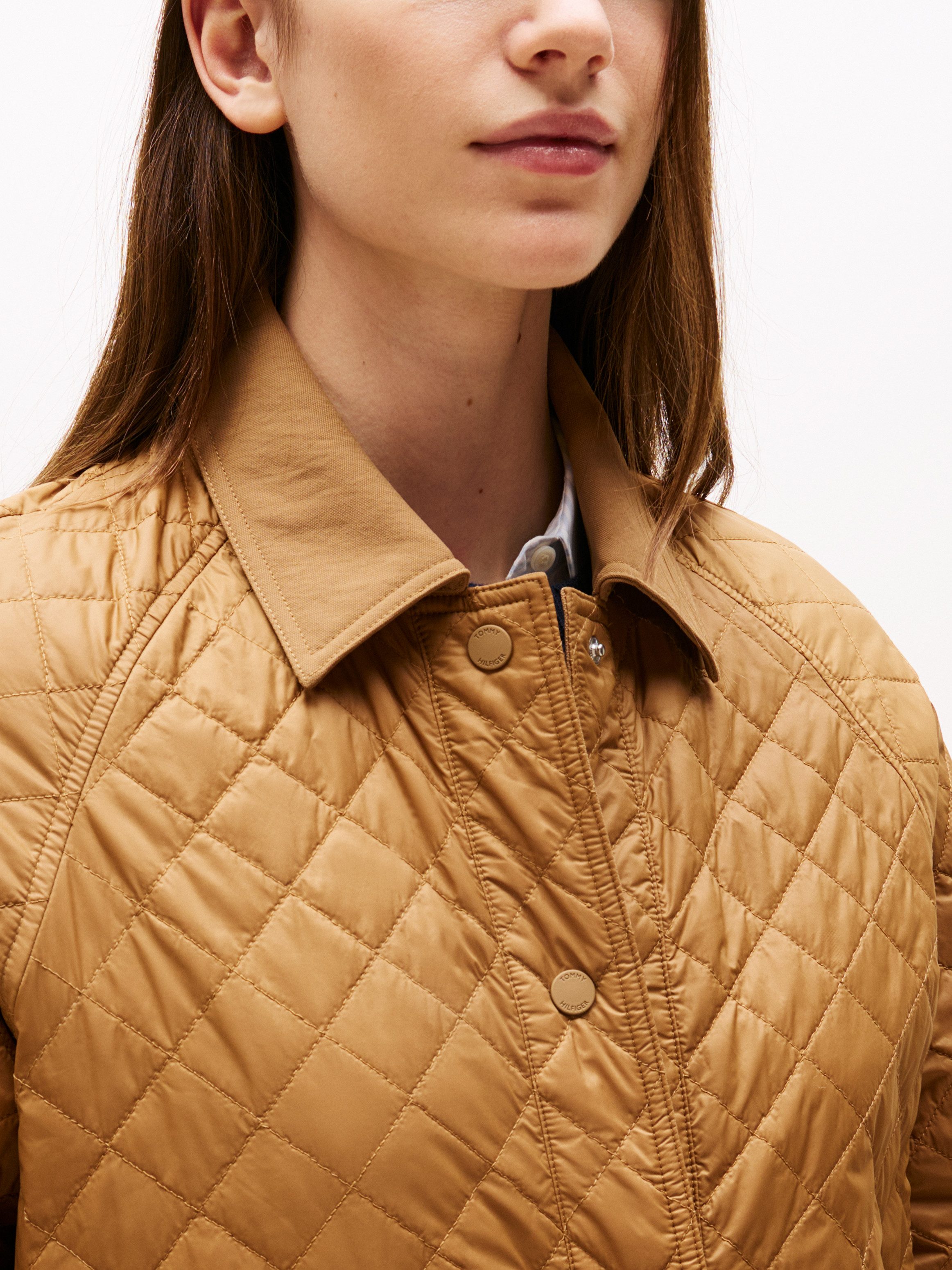 Tommy Hilfiger Steppmantel PADDED NYLON REG QUILTED COAT perfekt für die Üb günstig online kaufen