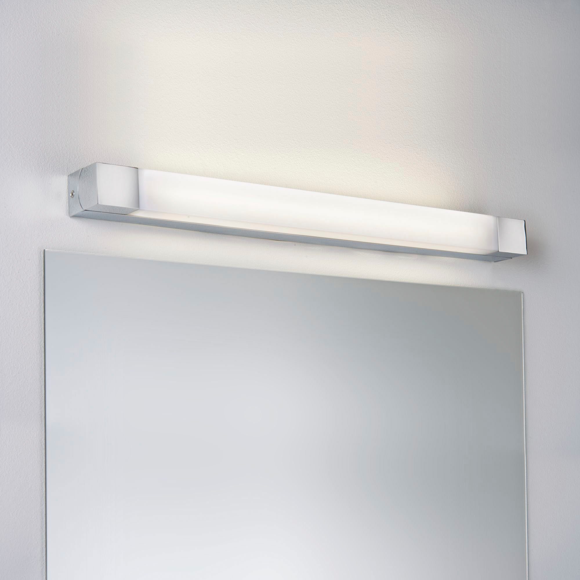 LED integriert, Paulmann Quasar, Warmweiß, Badezimmerleuchte fest Spiegelleuchte
