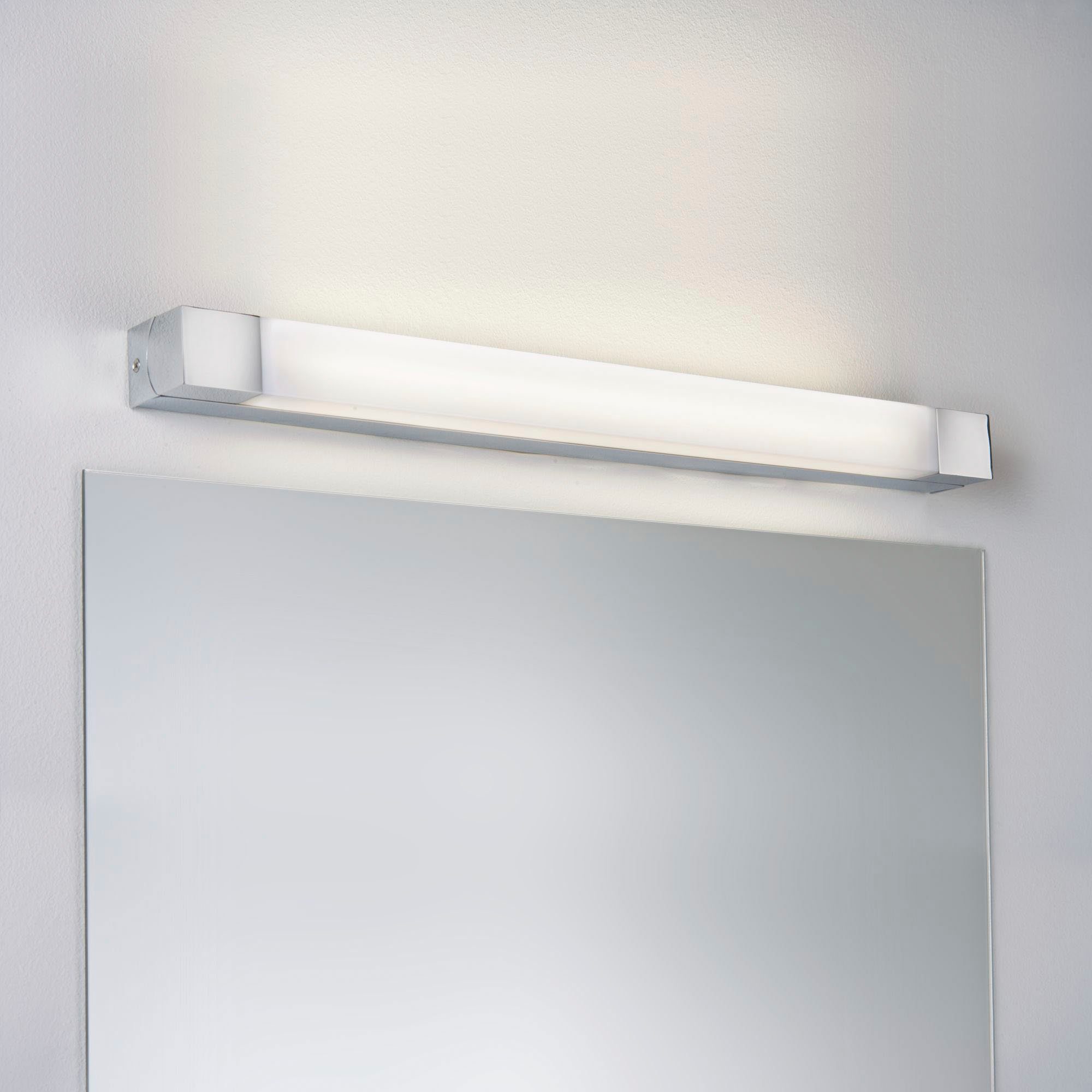 Paulmann LED Spiegelleuchte Selection Bathroom Spiegelleuchte Quasar IP44 3000K 230V 11,2W, LED fest integriert, Warmweiß, Badezimmerleuchte