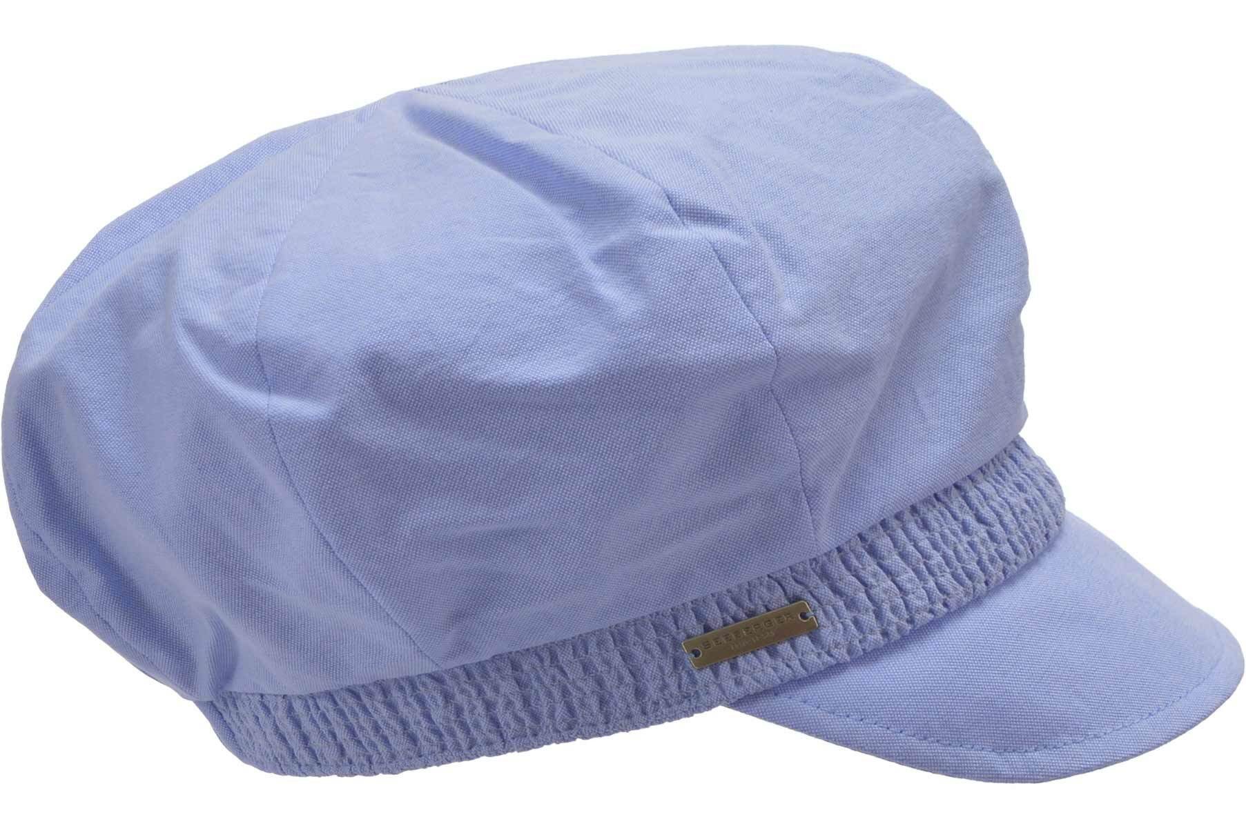 Seeberger Ballonmütze Chambraystoff Ballonmütze 55599-0 günstig online kaufen