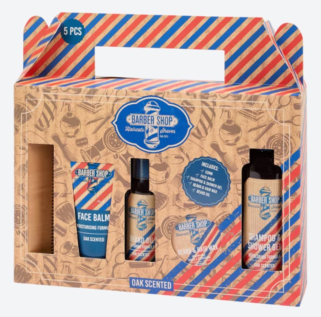 Bartstyling-Set SPA Geschenkset für Männer-Bärte