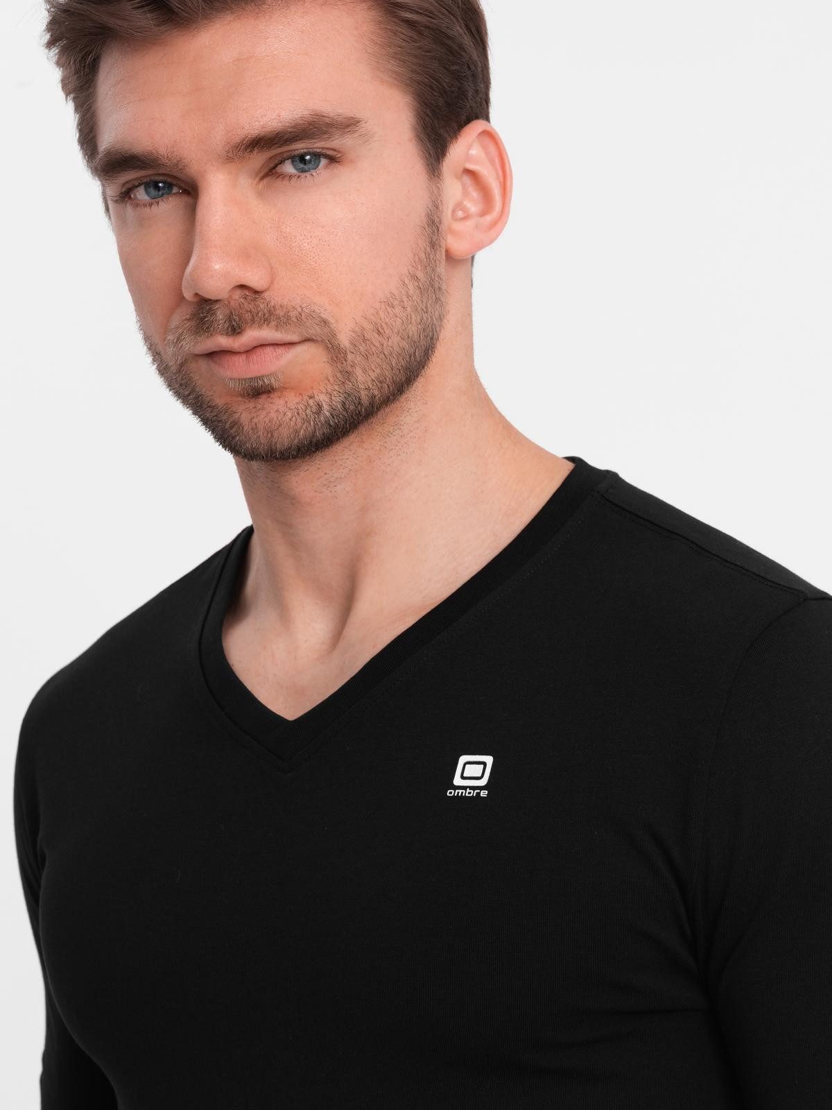 OMBRE Longsleeve 2er-Pack Herren Longsleeves mit günstig online kaufen