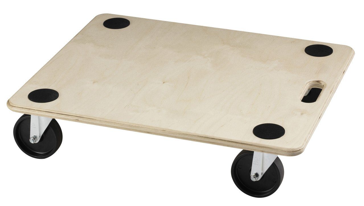 Dörner + Helmer Rollbrett Möbelroller 600 x 495 x 145 mm, Tragkr. 400kg