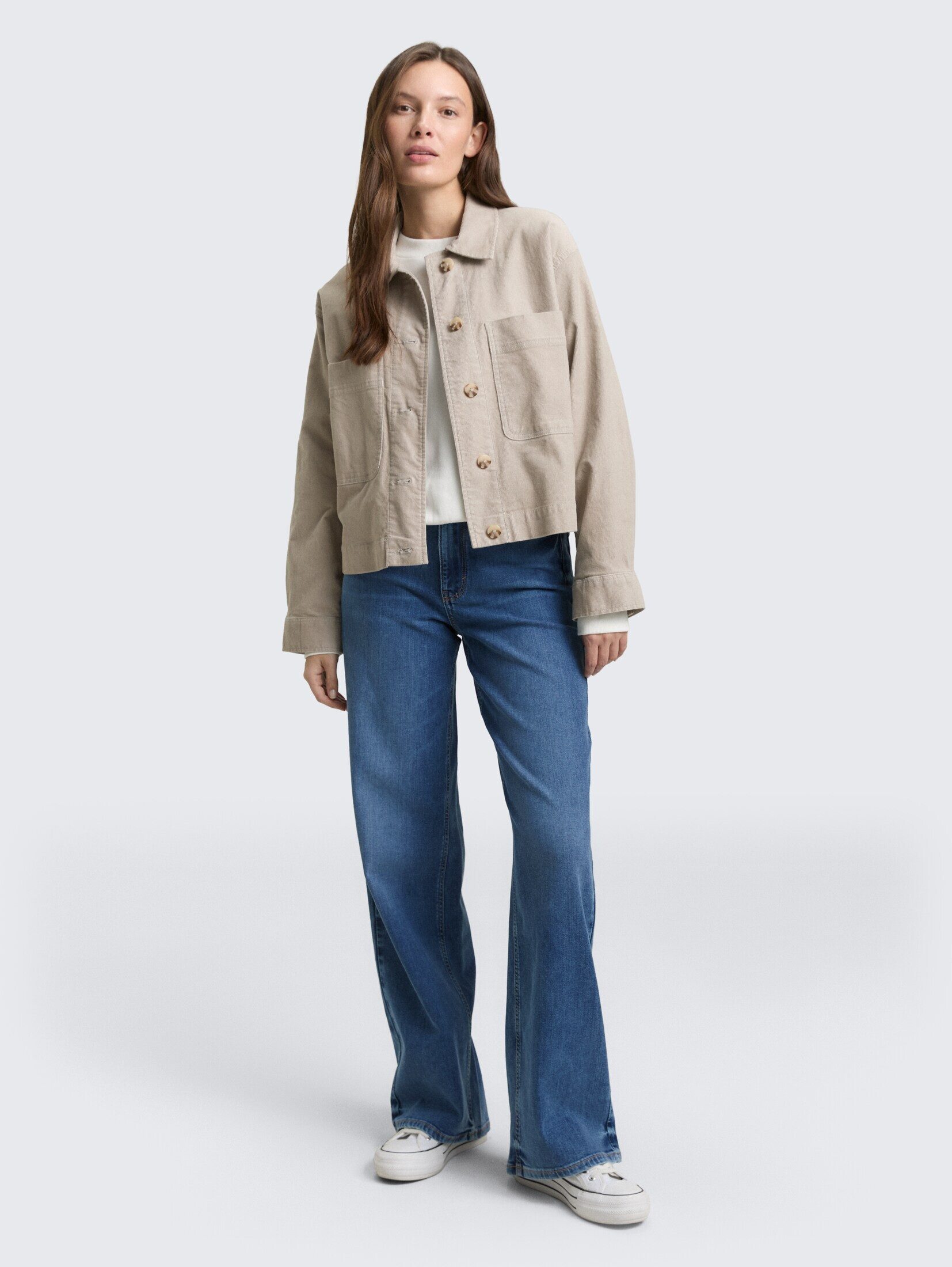 TOM TAILOR Weite Jeans Jeanshosen TTMADINA WIDE Jeans günstig online kaufen