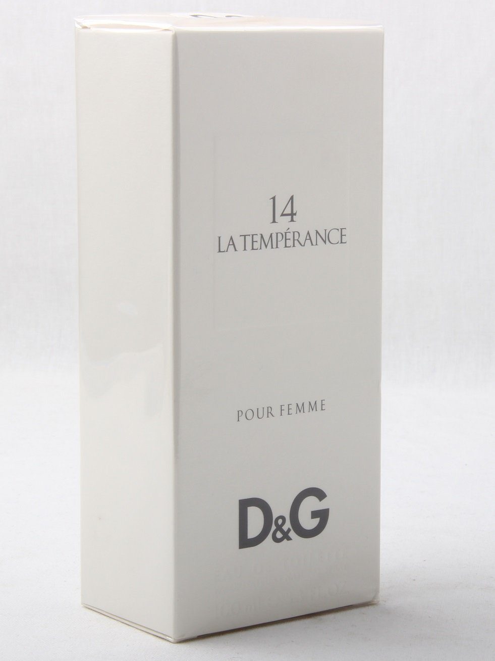 DOLCE & GABBANA Eau de Toilette Dolce & Gabbana 14 La Temperance Pour Femme Eau de Toilette 100 ml