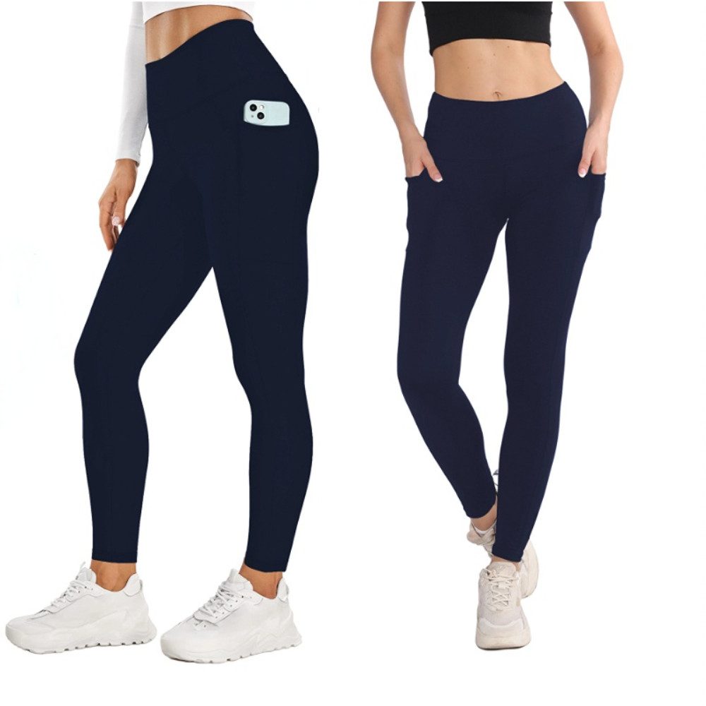 Thermoleggings Fleece-Leggings für Herbst und Winter