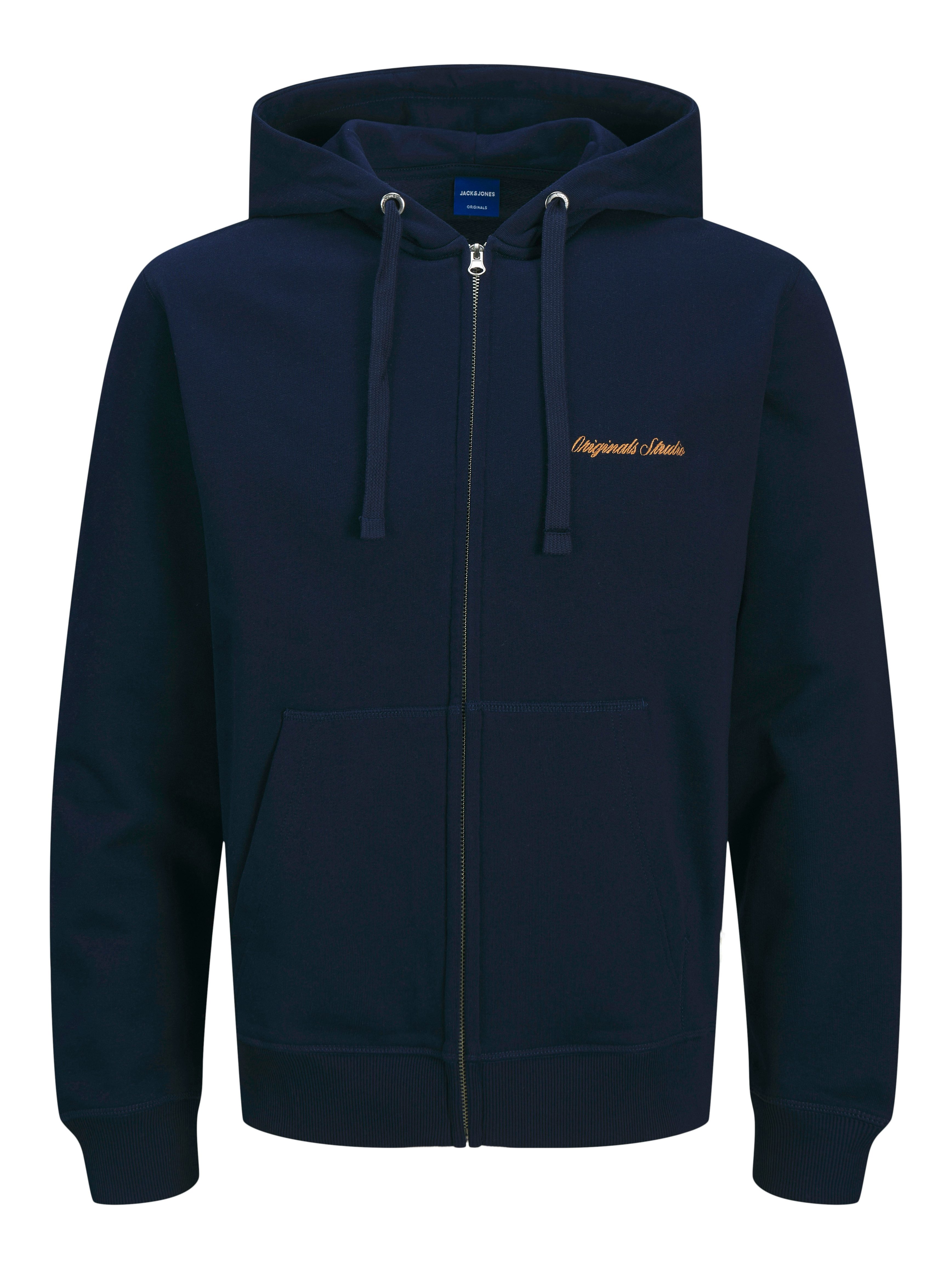 Kapuzensweatshirt JORNORREBRO EMB SWEAT ZIP HOOD PLS