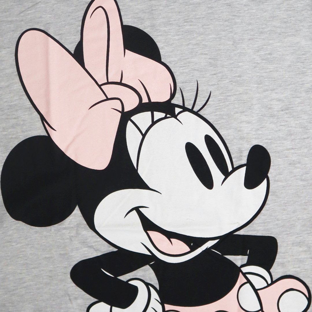 Disney Pyjamaoberteil Disney Minnie Maus XL Damen Nachthemd Schlafshirt kurzarm Gr. XS bis