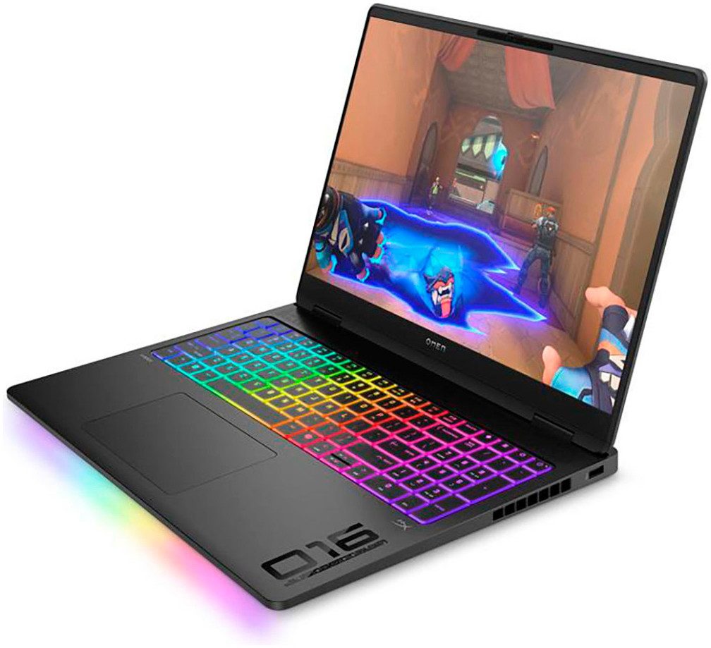 HP OMEN Max 16-ak0097ng Gaming-Notebook (40,6 cm/16 Zoll, AMD Ryzen™ AI 9 HX 375, GeForce RTX 5080, 32 GB, 1000 GB SSD)