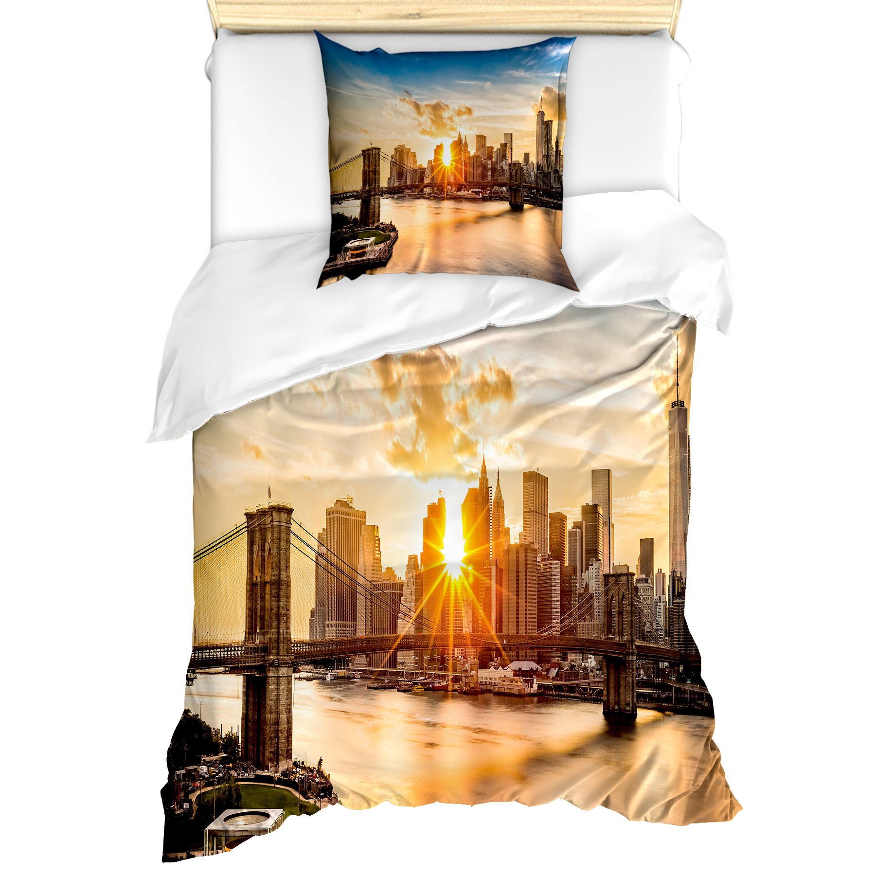 Bettwäsche Milbensicher Всеrgiker geeignet mit Kissenbezug