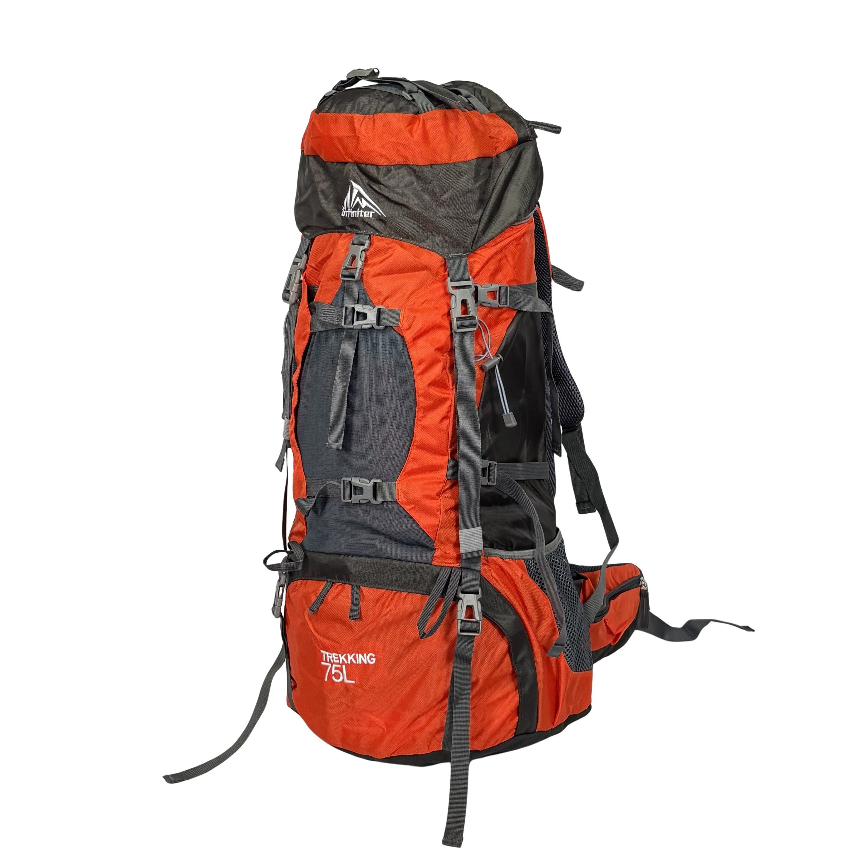 MTB Wanderrucksack 80 Liter Tracking Rucksack Reiserucksack Camping Tasche, mit Rückenlüftung