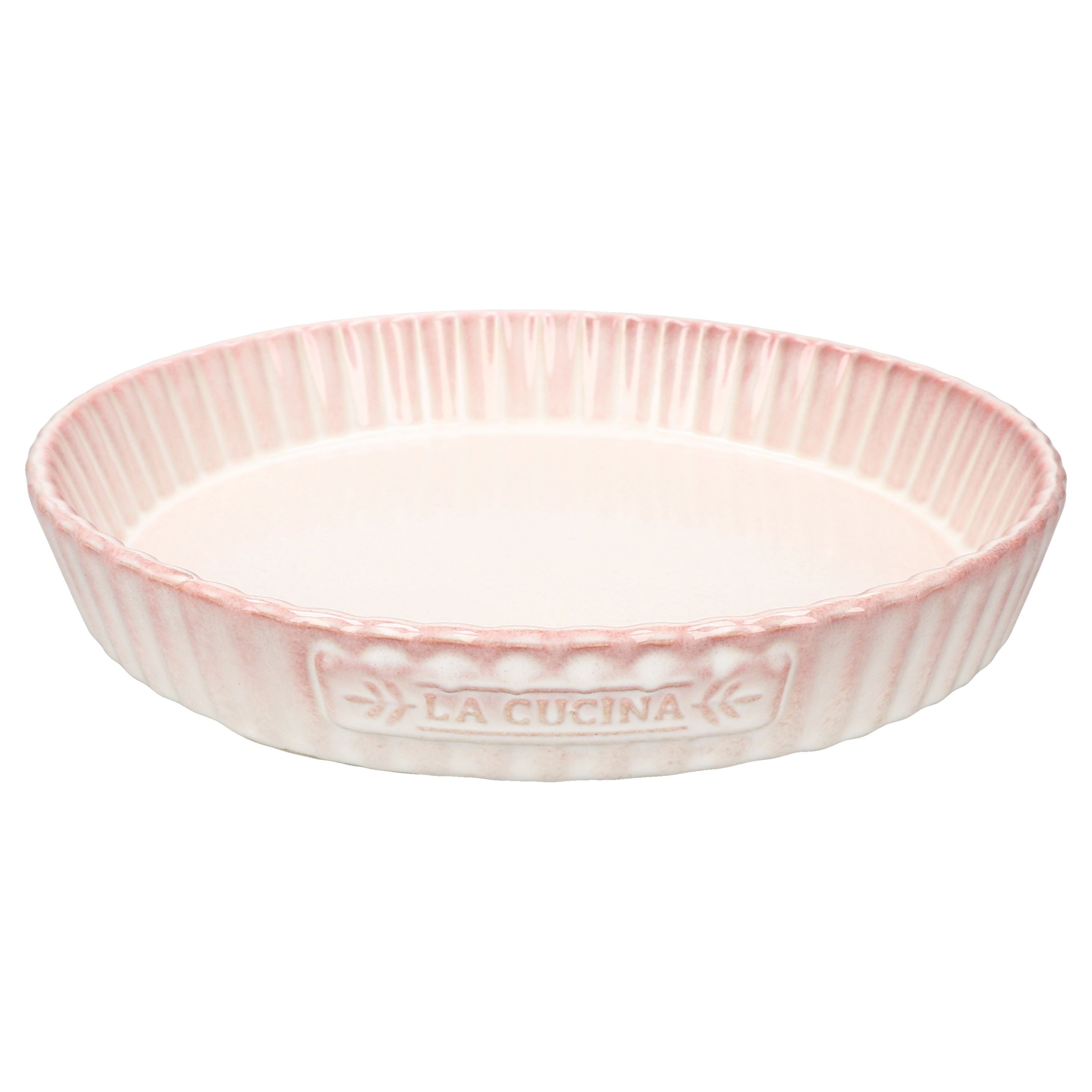 MamboCat Quicheform Bakery Rosa Quicheform Ø26cm Steingut Tarte Kuchenform Backform Pie