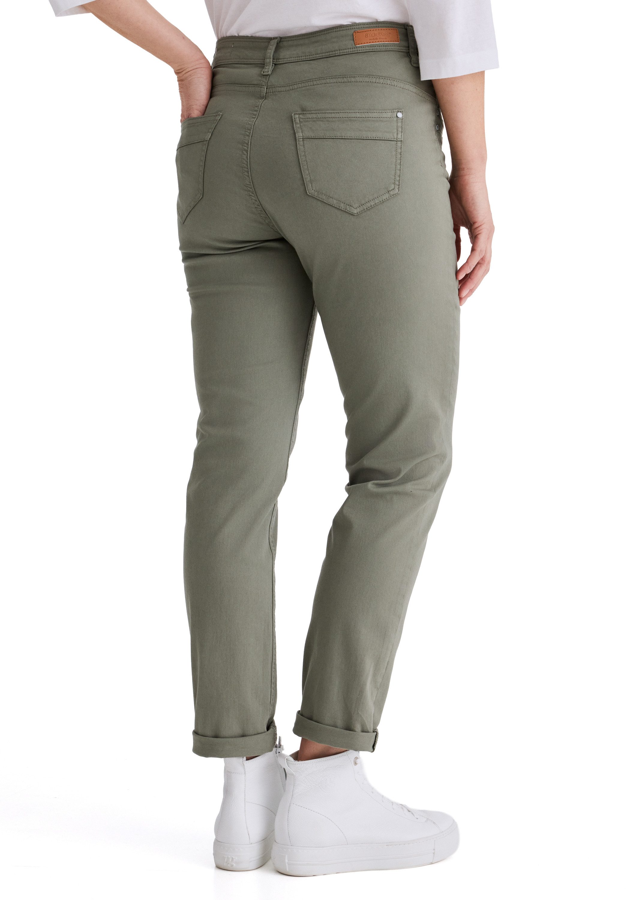 STOOKER WOMEN Boyfriend-Jeans Davos Colour Denim Boyfriend Fit Jeans Jeans Boyfriend Fit Casual Denim Lässige Passform für Damen