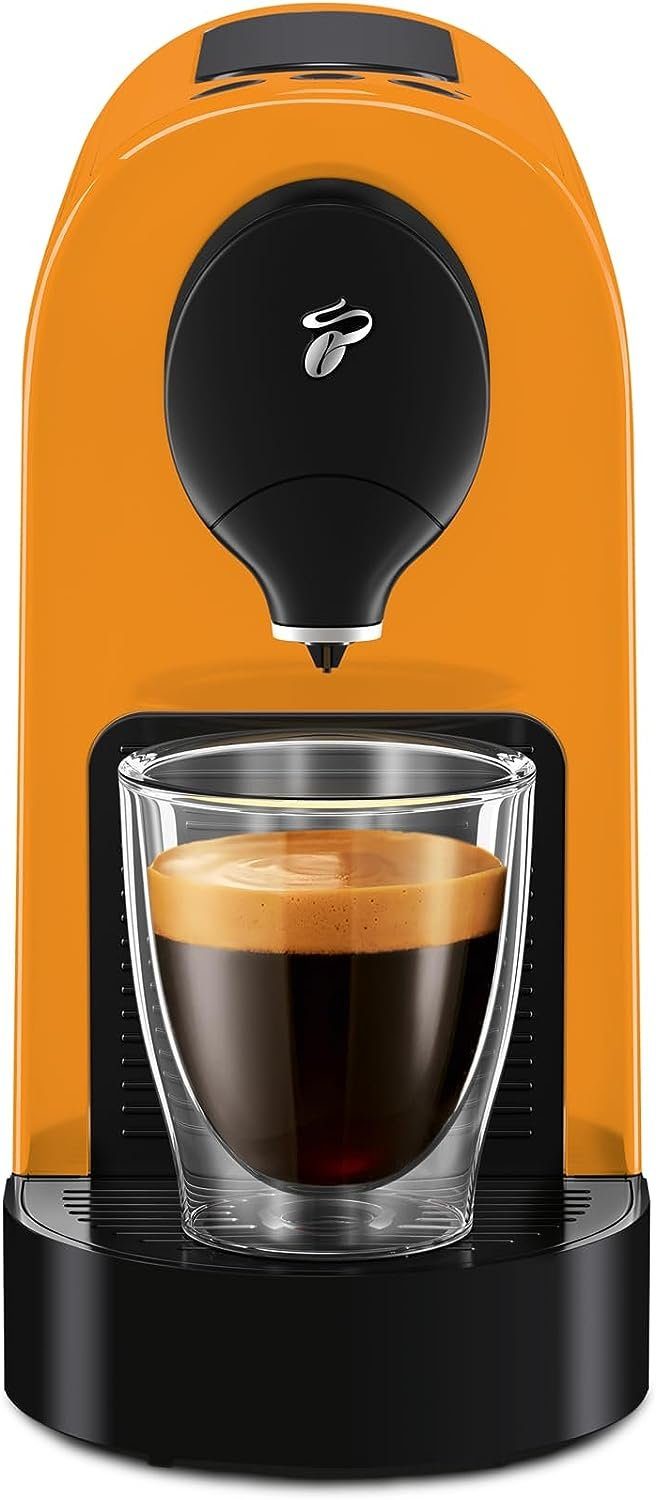 für Caffè plus" Crema, und Kaffee Tchibo Cafissimo Orange FARBEN, Kapselmaschine 1250Watt, in 15bar, 4 800ml, "Pure Espresso