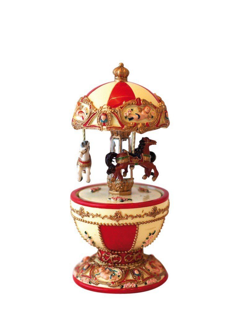 Musicboxworld Spieluhr Karussell Eiform