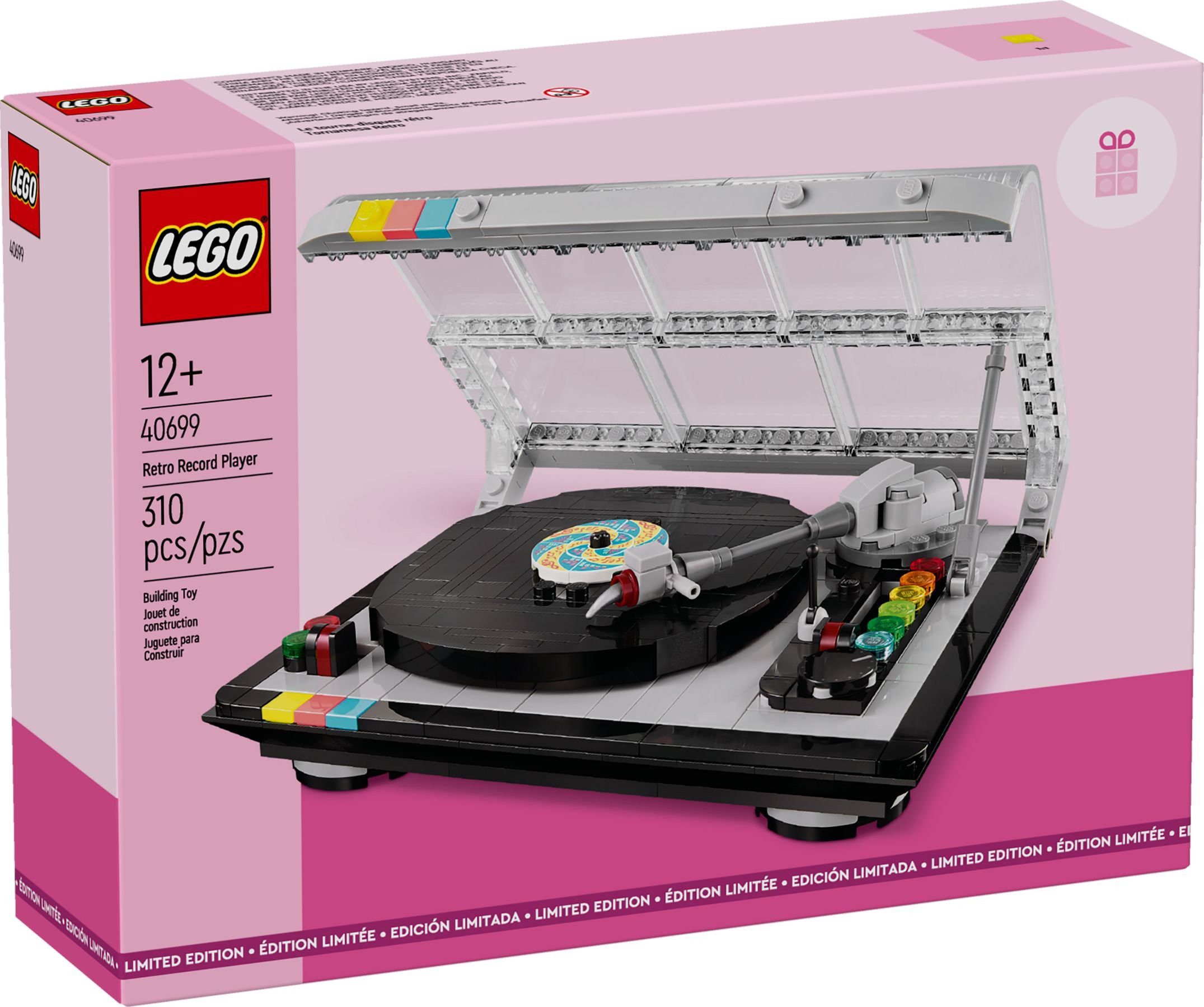 LEGO® 40699 Retro Schallplattenspieler Konstruktionsspielsteine günstig online kaufen