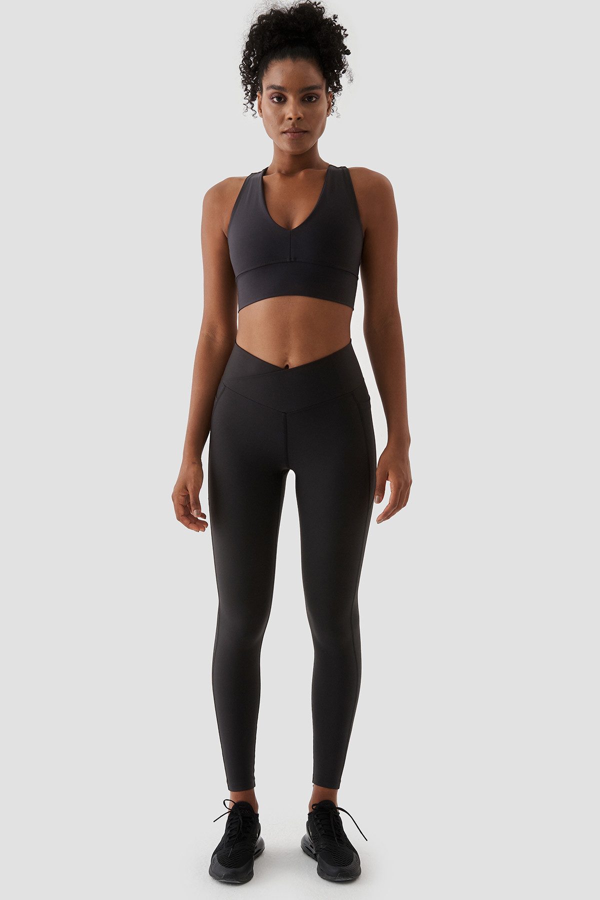 Superstacy Leggings Adele Sport-Leggings mit V-Gürtel
