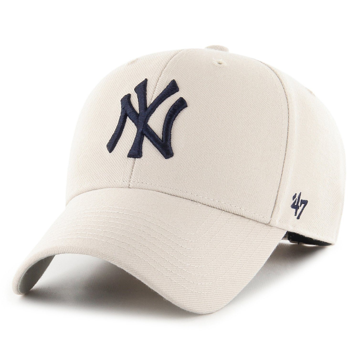 x27;47 Brand Trucker Cap Relaxed Fit Yankees MLB York New bone