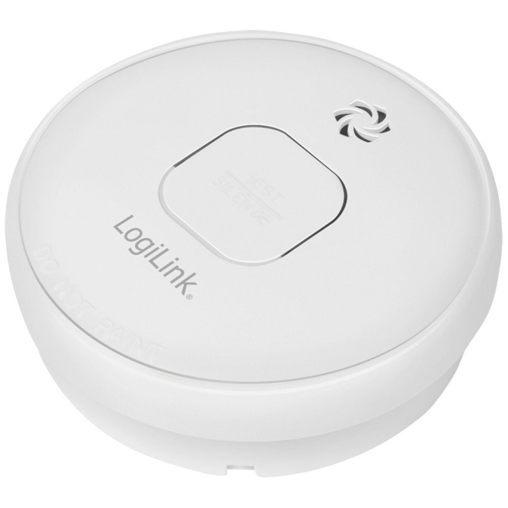 LogiLink LogiLink SC0016 Rauchwarnmelder inkl. 10 Jahres-Batterie batteriebetr Rauchmelder