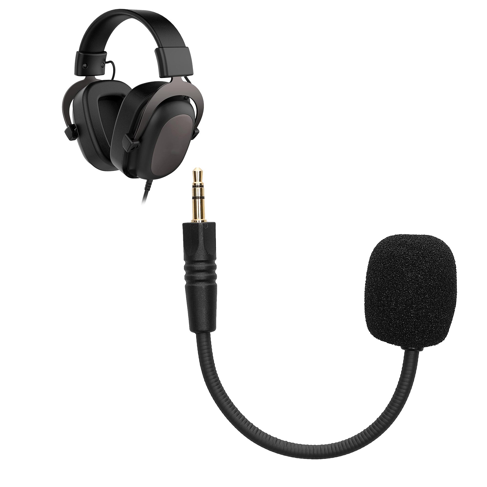kwmobile Kopfhörer-Schutzhülle Ersatz Kopfhörer Mikrofon für Havit H2002D, Headset Microphone