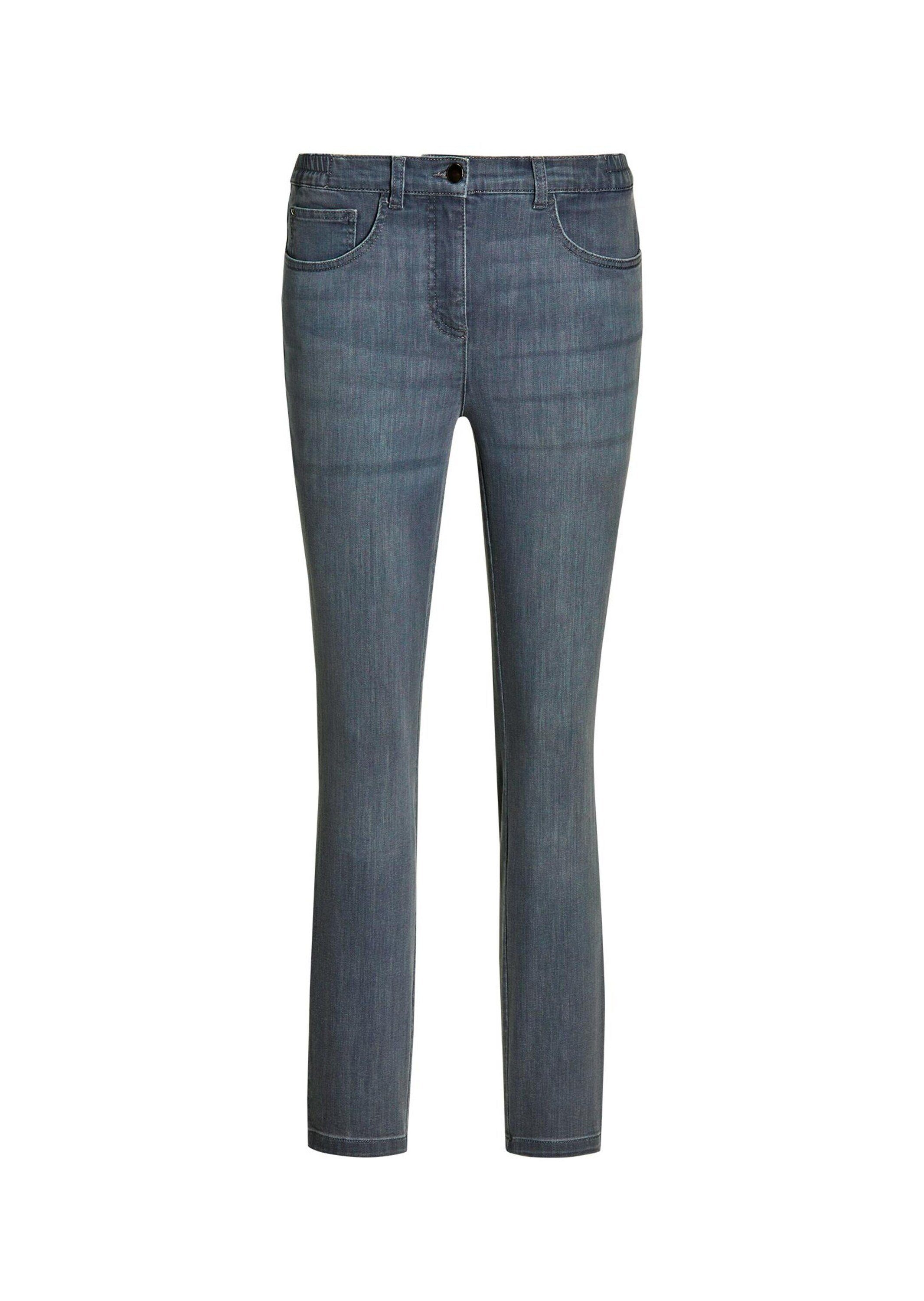 GOLDNER 7/8-Caprijeans Verkürzte Jeanshose ANNA
