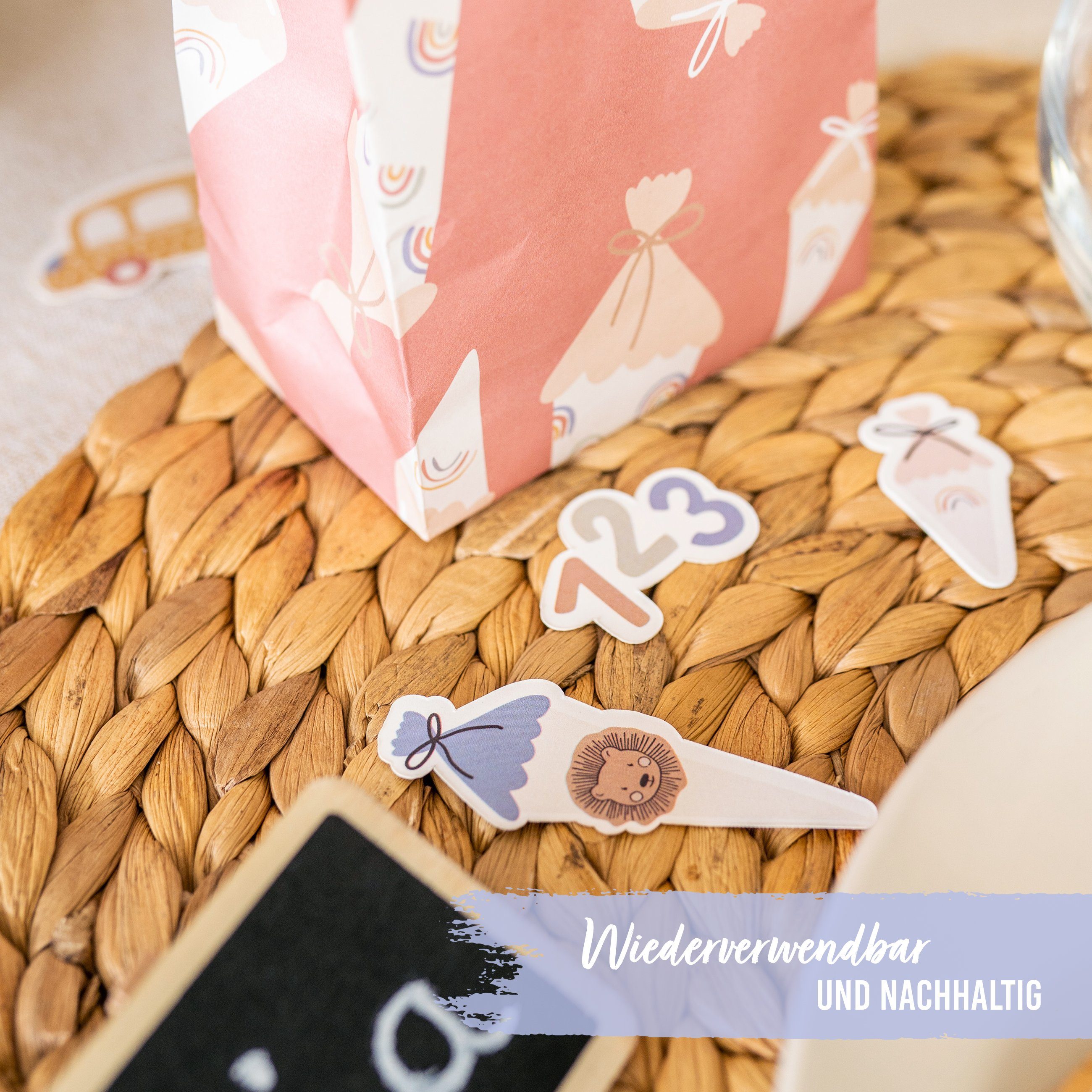 PAPIERDRACHEN Konfetti Tischkonfetti zur Einschulung - tolle Dekoration, Tischkonfetti