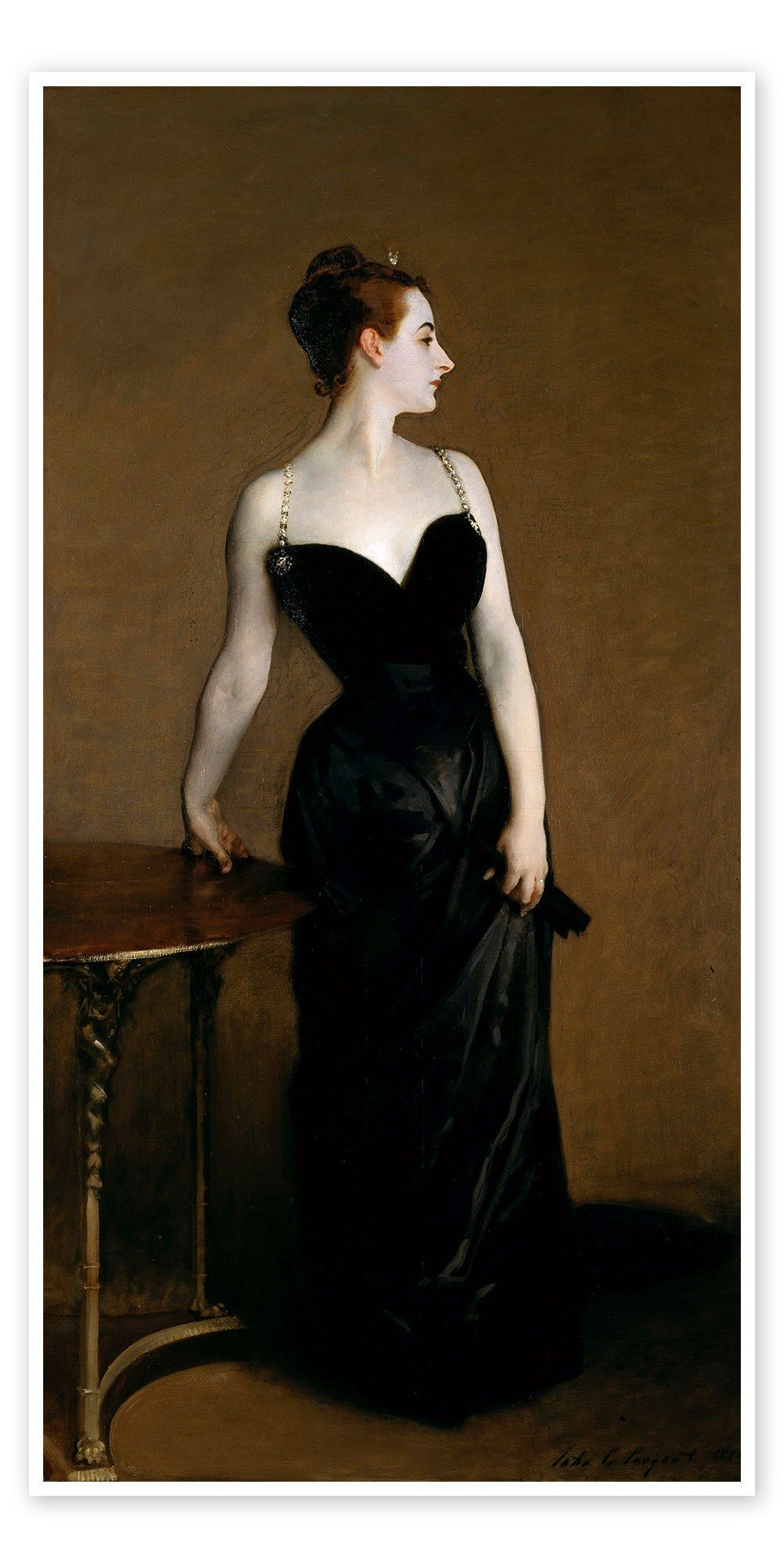 Posterlounge Poster John Singer Sargent, Madame X, Malerei