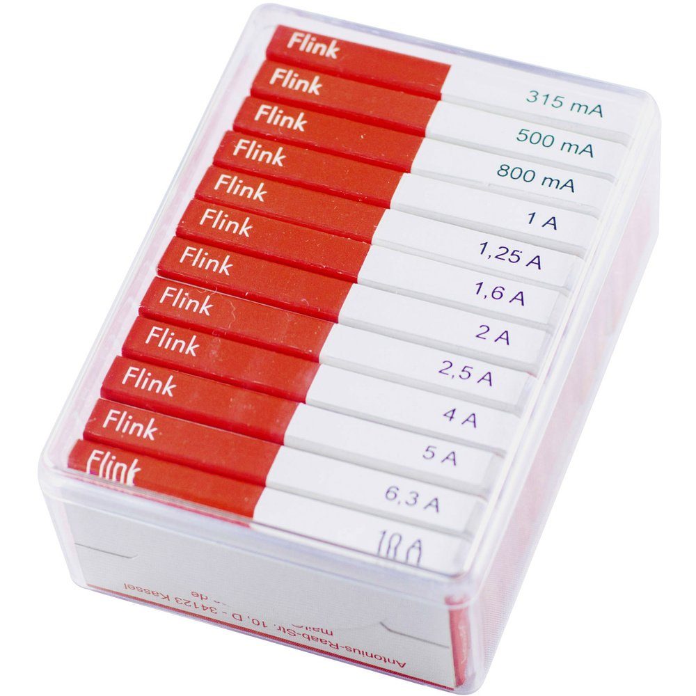 ESKA Stromstoßschalter ESKA 632.800 632800 Feinsicherung-Sortiment (x L) 6.3 mm x 32 mm F, (632800)