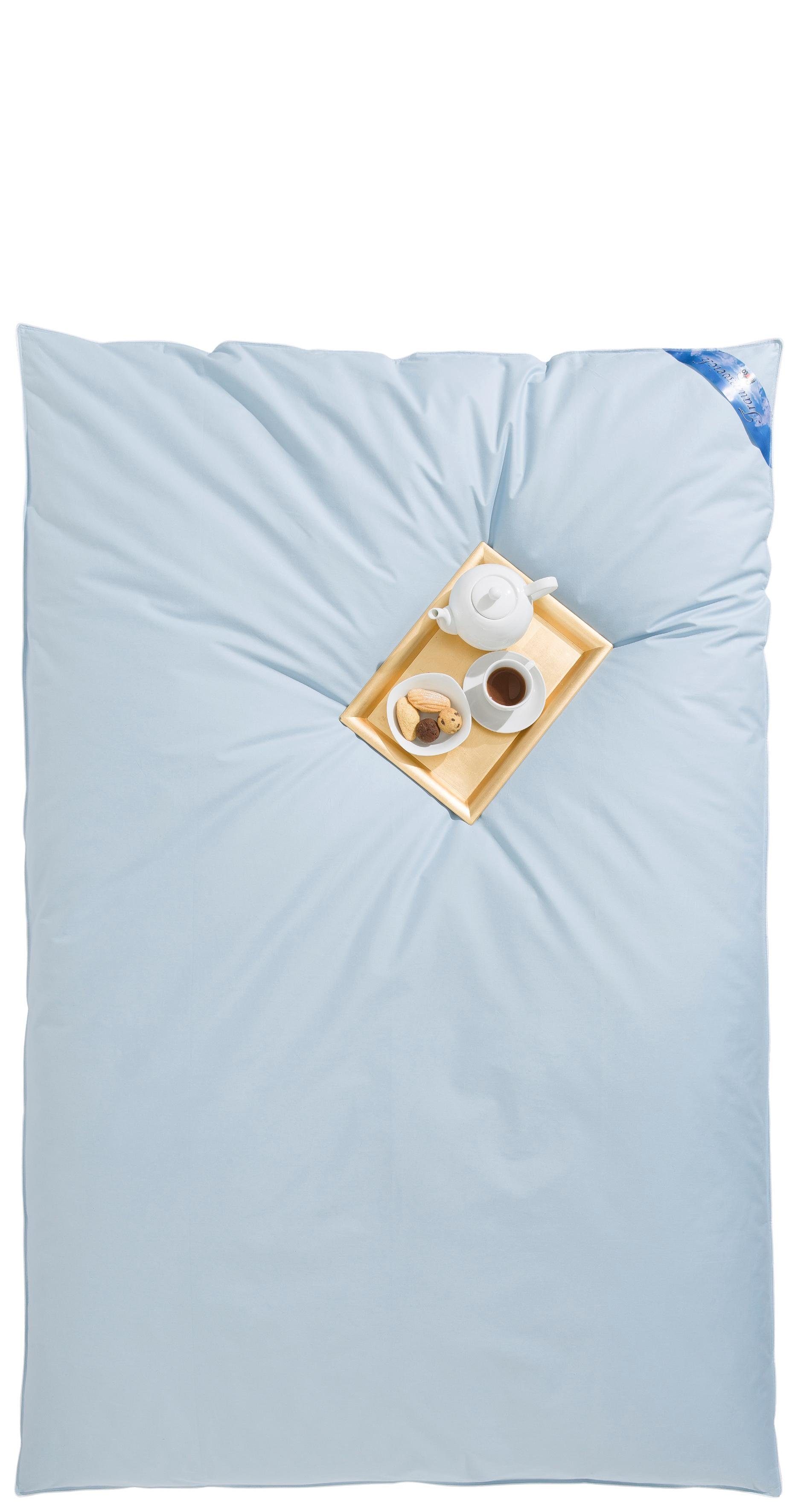RIBECO Federbettdecke Leon, Ballonbettdecke Leon, 135x200 & 155x220 cm, Fül günstig online kaufen