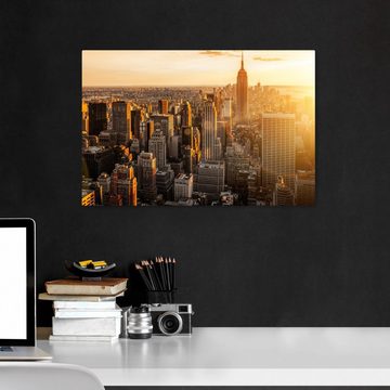 wandmotiv24 Leinwandbild New York, Städte (1 St), Wandbild, Wanddeko, Leinwandbilder in versch. Größen