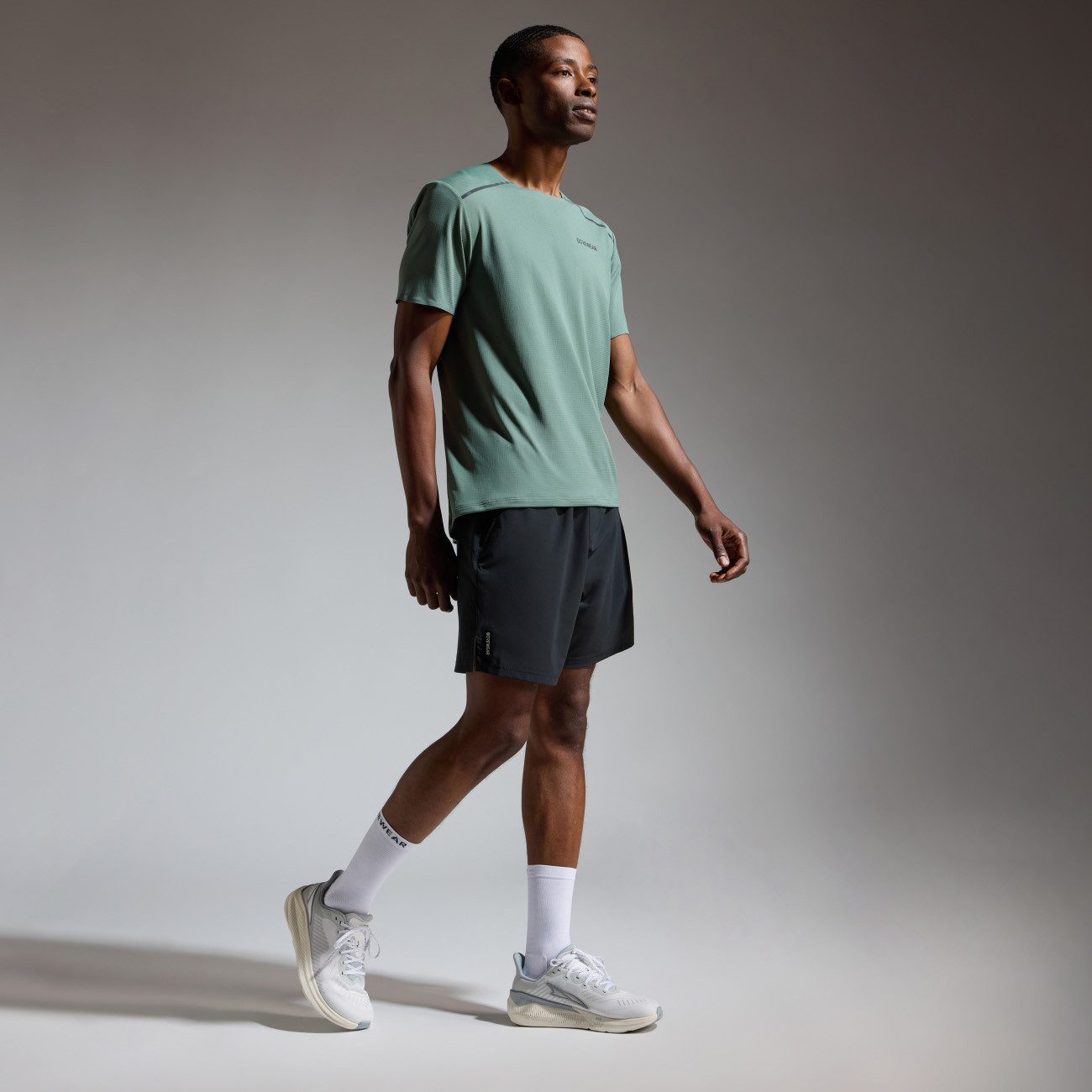 GORE® Wear Laufshirt Gore Wear Contest 2.0 Tee Herren Slate Green