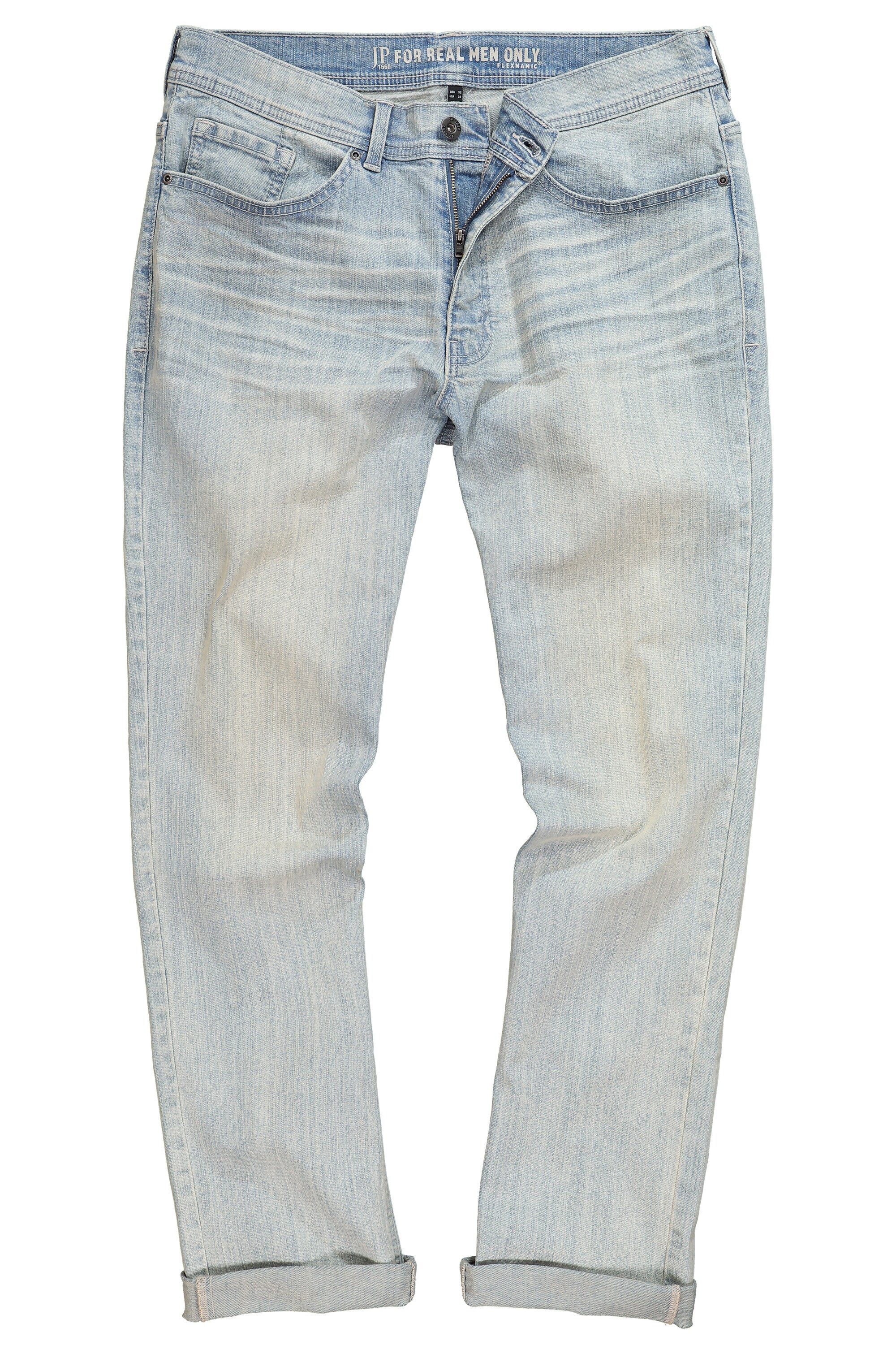 JP1880 5-Pocket-Jeans Jeans FLEXNAMIC® Denim Straight Fit Vintage Look