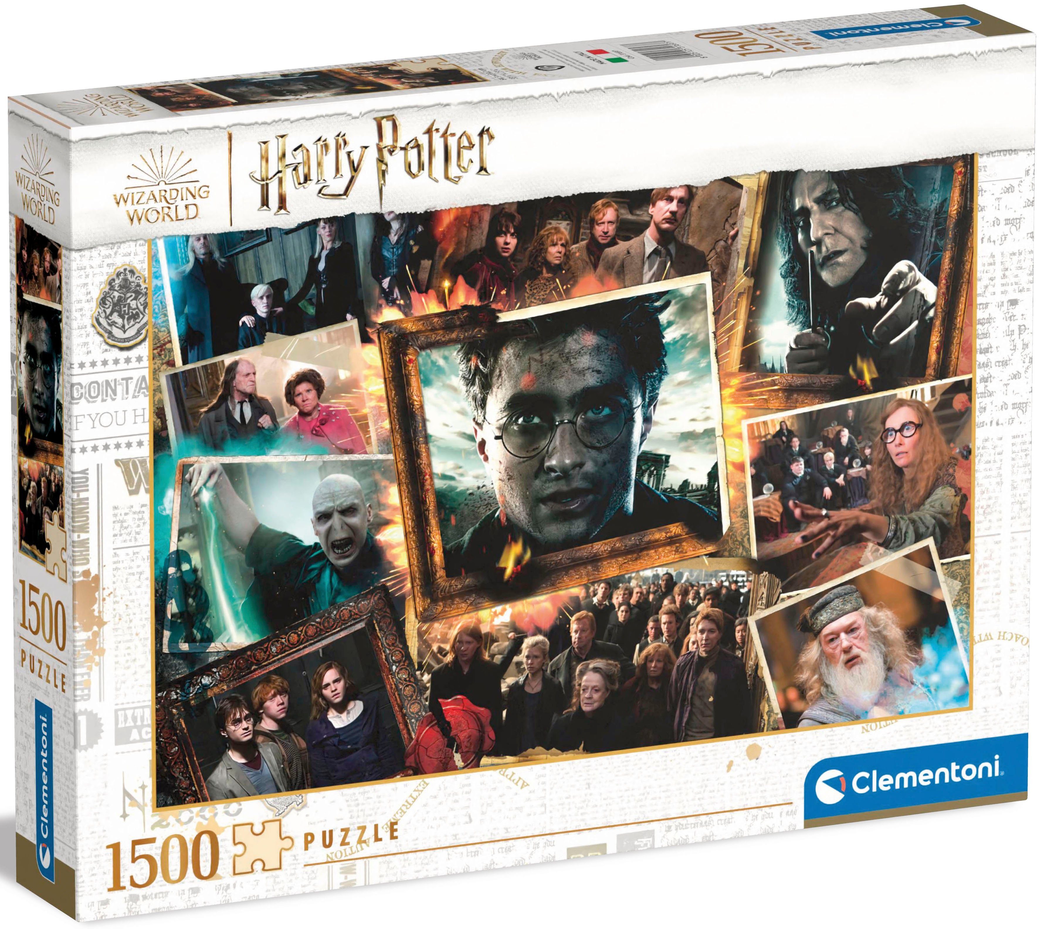 Clementoni® Puzzle Harry Potter, 1500 Puzzleteile, Made in Europe; FSC® - schützt Wald - weltweit