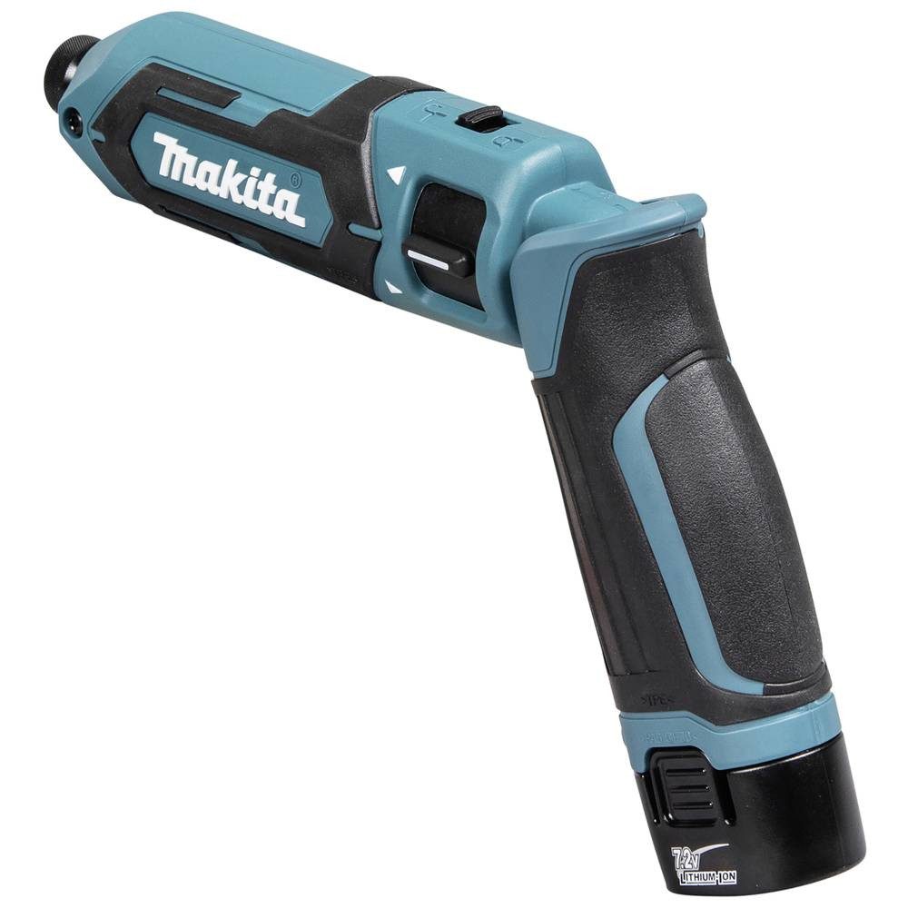 Makita Akku-Schrauber Akku-Knick-Schlagschr. 7.2V TD022DSE, inkl. 2. Akku, inkl. Tasche