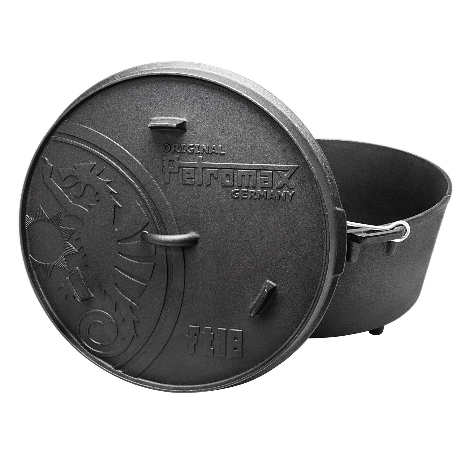 Petromax Grilltopf Petromax Feuertopf ft18, Gusseisen