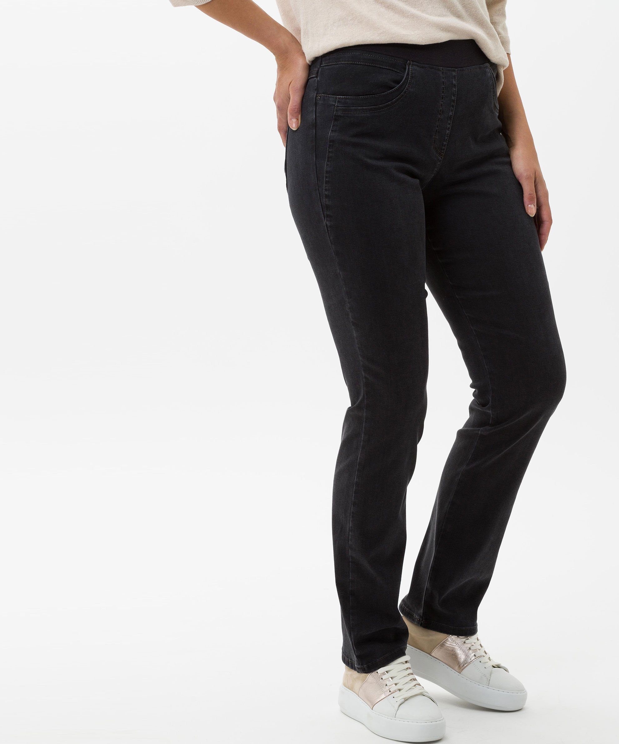RAPHAELA by BRAX 5-Pocket-Jeans Style Pamina anthra