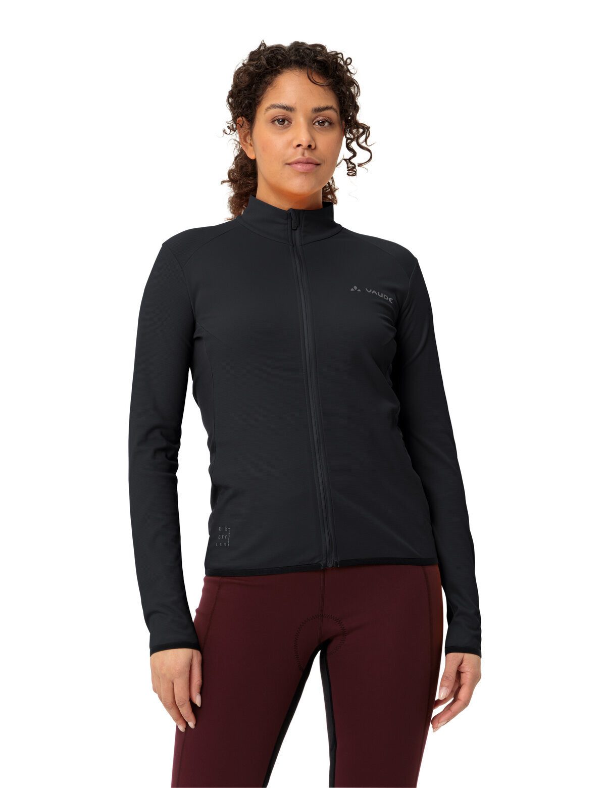 VAUDE Radtrikot Women's Matera LS Tricot II atmungsaktives und schnelltrocknendes Radtrikot
