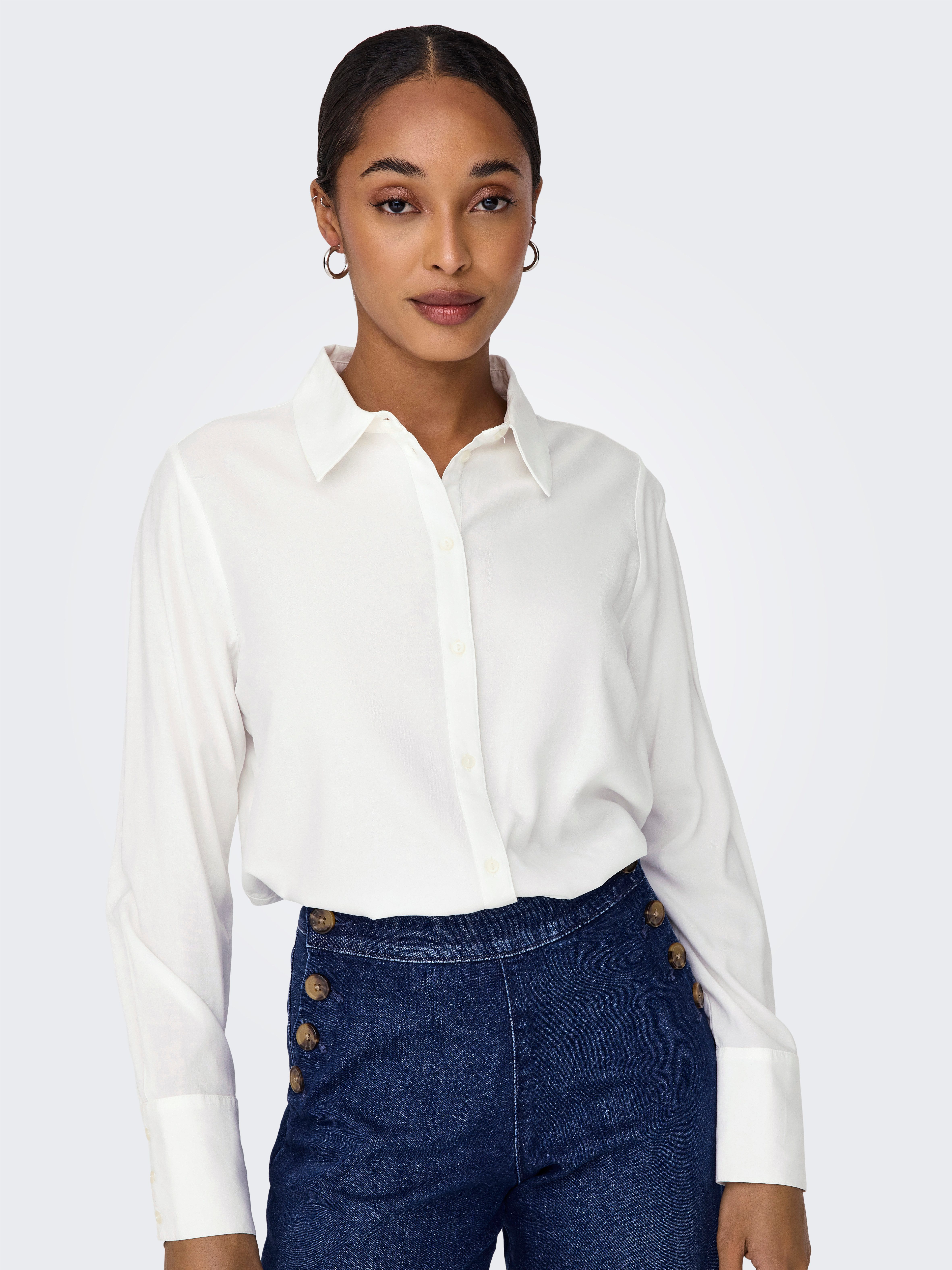 ONLY Hemdbluse ONLBERIT LIFE L/S SHIRT günstig online kaufen