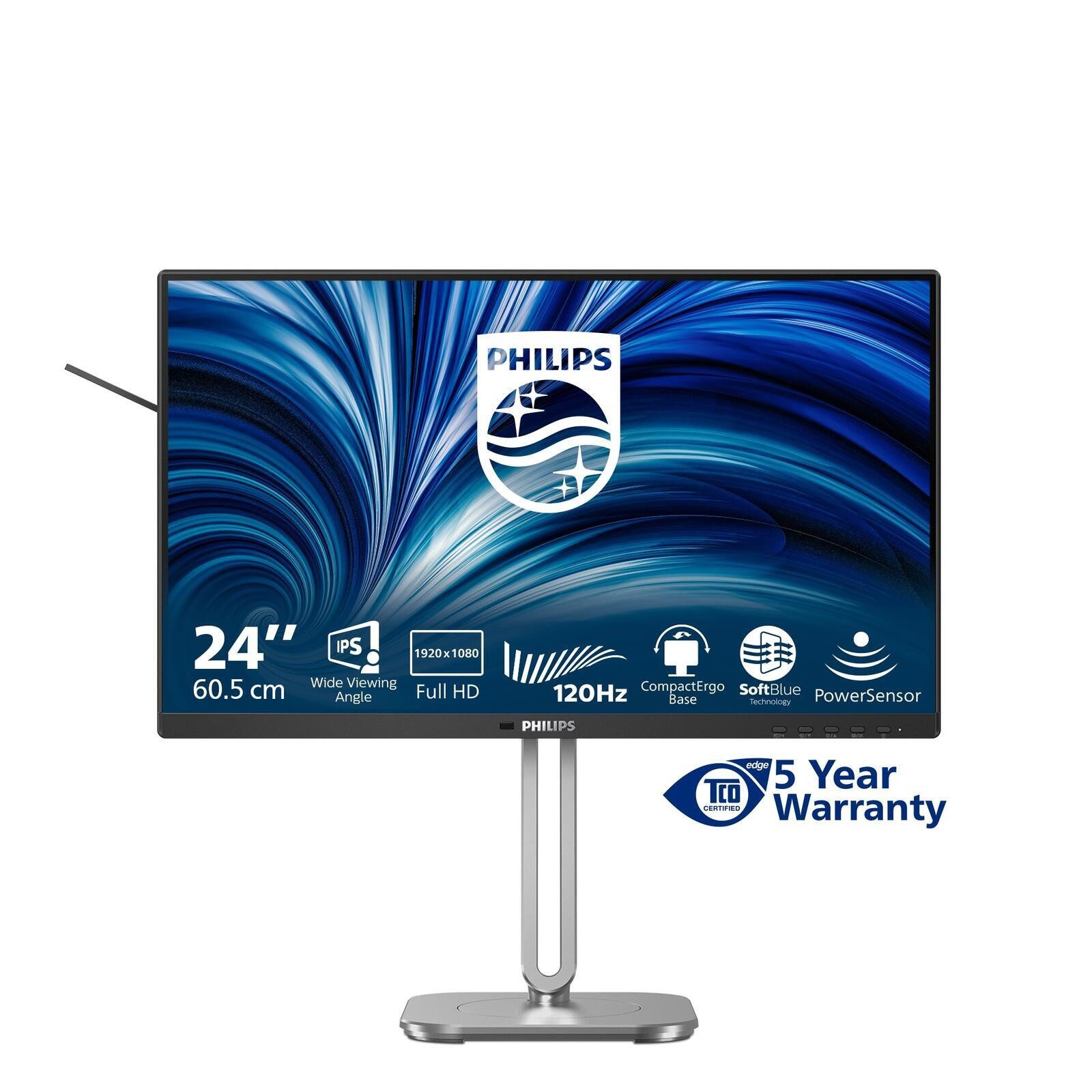 Philips 24B2N4200 TFT-Monitor (1920 x 1080, 4 ms Reaktionszeit, 120 Hz, WLED)