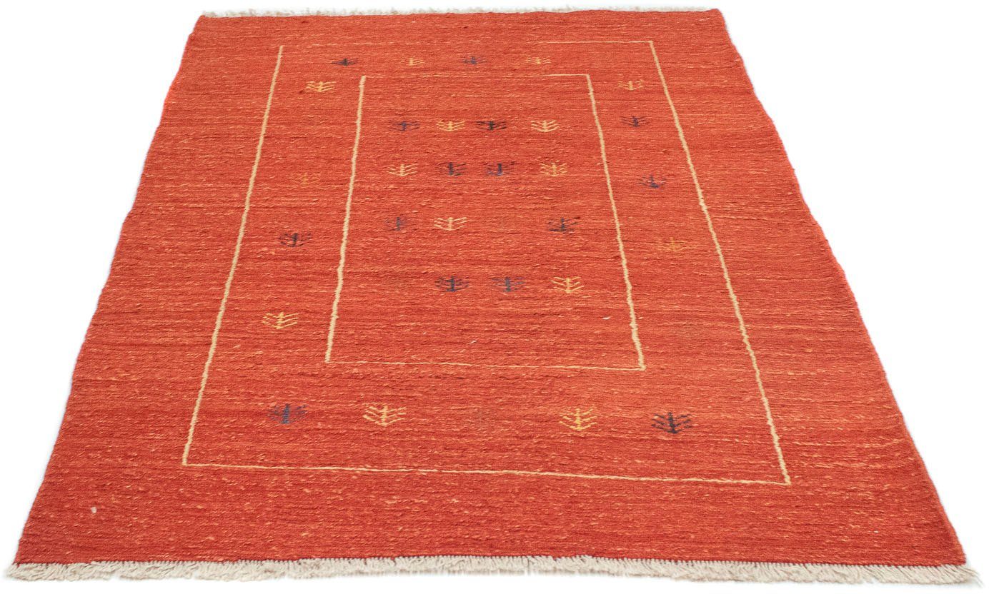 Wollteppich »Gabbeh Teppich handgeknüpft rot«, morgenland, rechteckig, Höhe  18 mm, handgeknüpft online kaufen | OTTO
