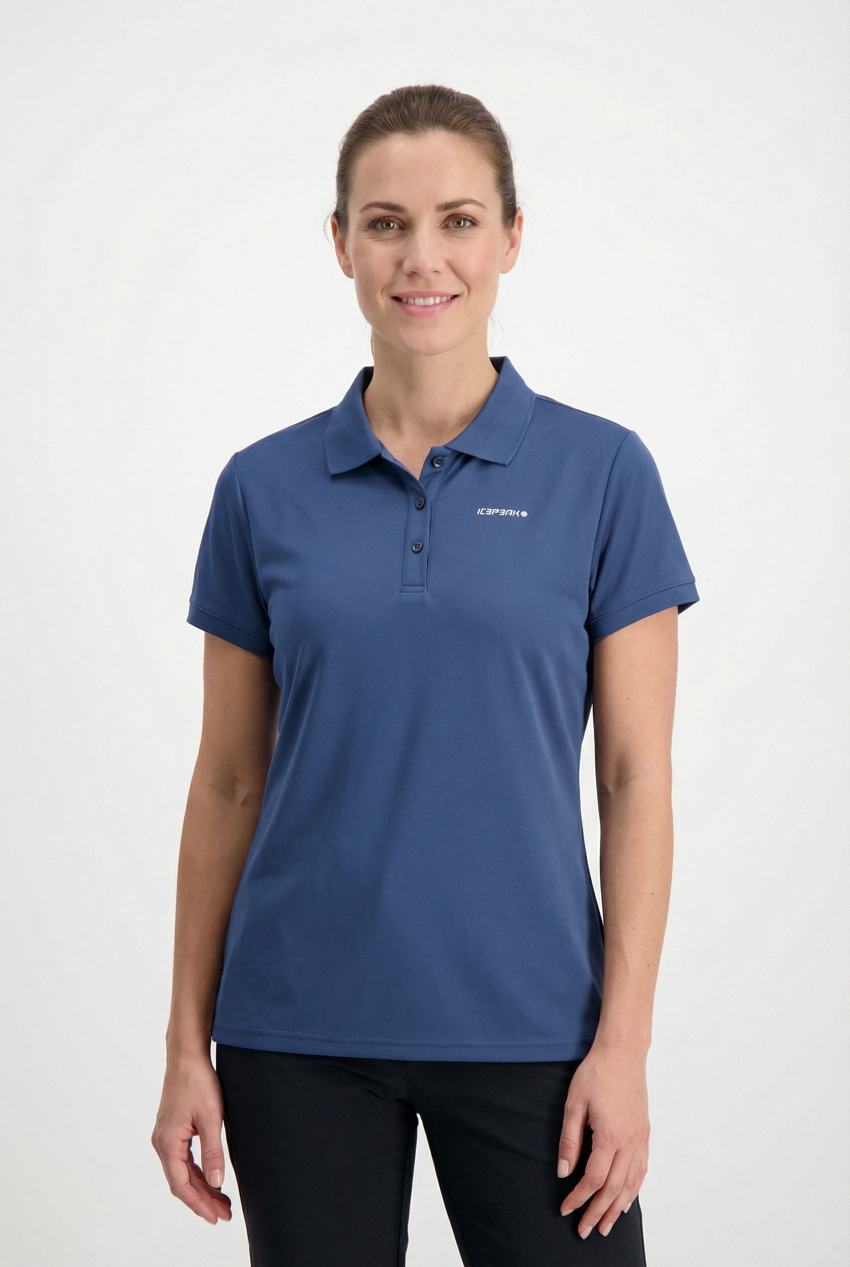 Icepeak Poloshirt BAYARD sportlicher Stil, aus Polyester, schnelltrocknend, pflegeleicht