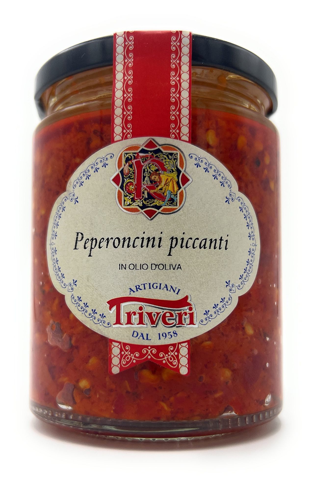 Triveri Saucen Peperoncini picanti 280 g – Italienische Sauce scharf von Triveri