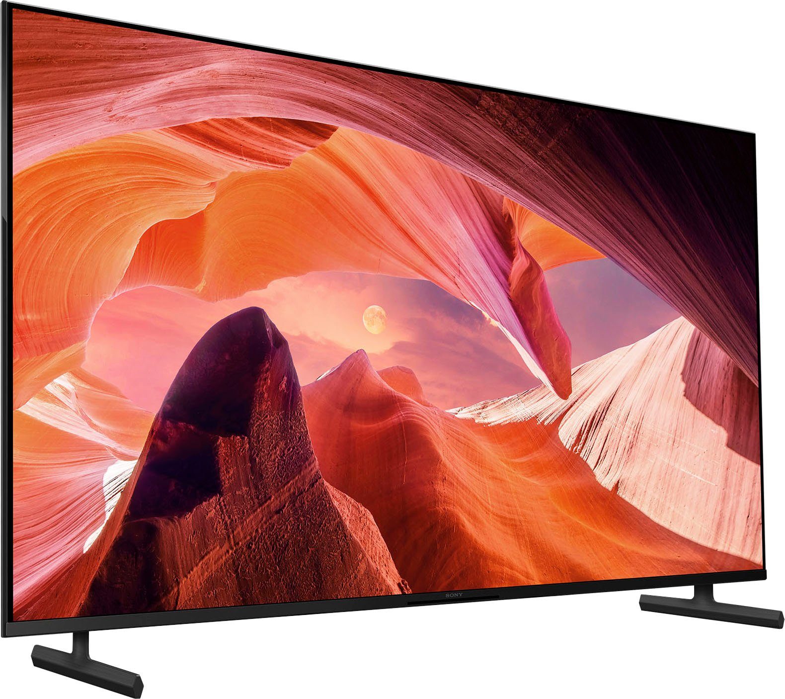 Sony KD-65X80L LED-Fernseher (164 cm/65 Zoll, 4K Ultra HD, Smart-TV, Google TV, HDR, X1-Prozessor, BRAVIA CORE, Triluminos Pro, HDMI 2.1, Gaming-Menü)