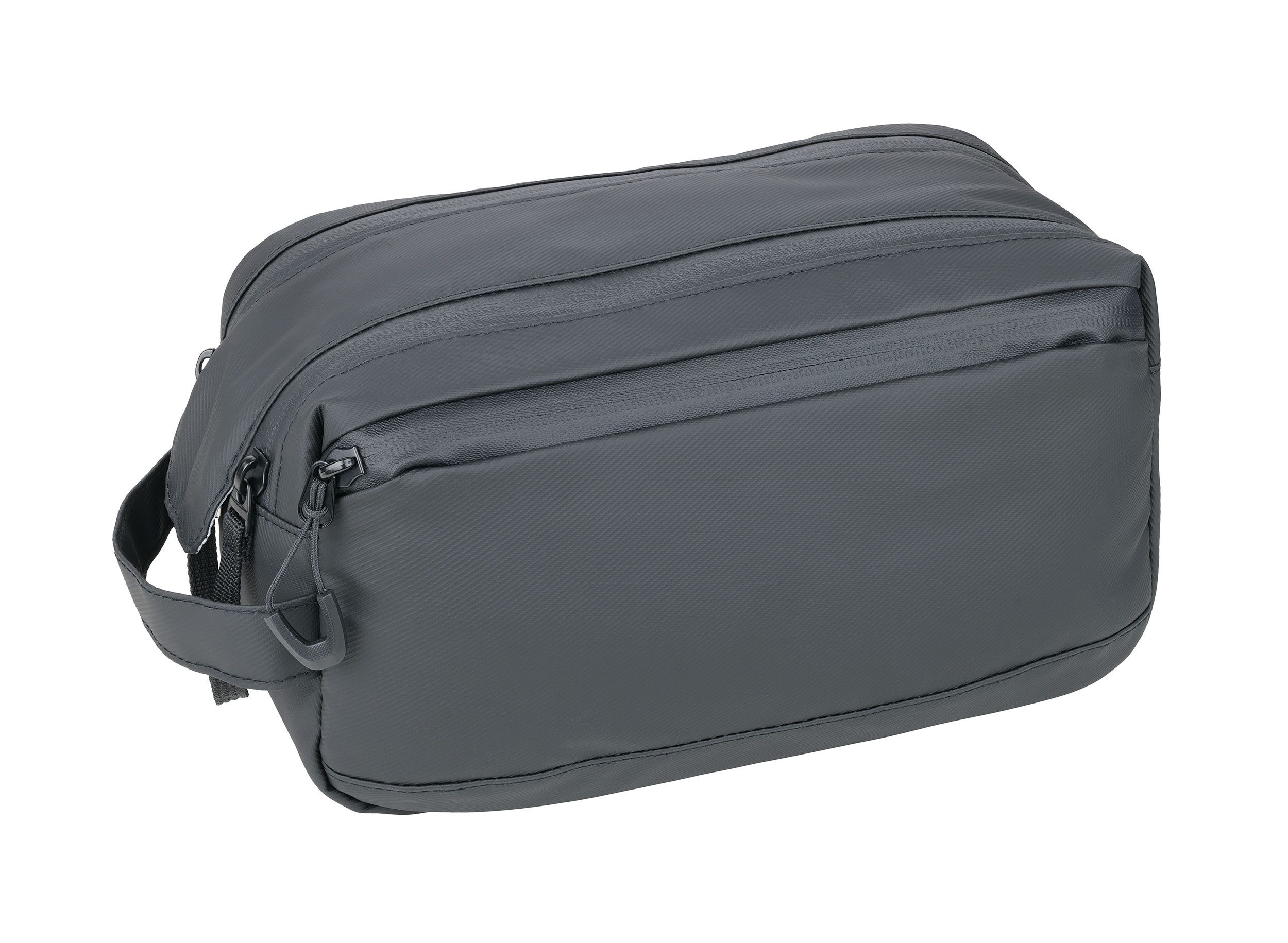 Kulturbeutel zum Aufhängen WASHBAG aus Tarpaulin – robuste Waschtasche für Reisen