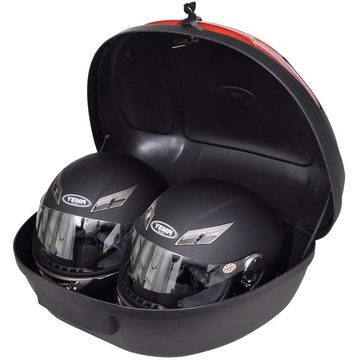 vidaXL Handgepäck-Topcase Motorradkoffer 72 L für zwei Helme