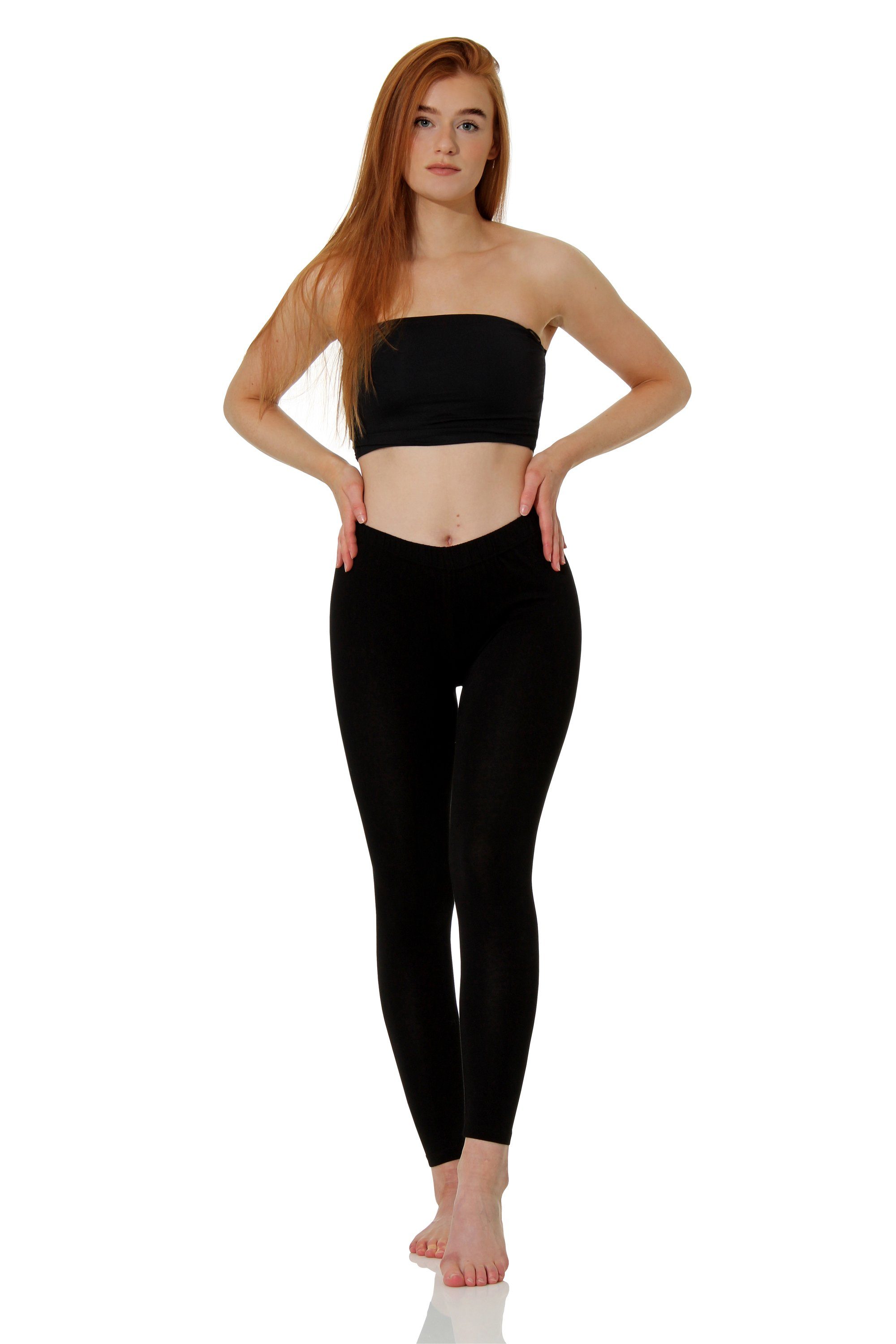 Yenita® Leggings in Baumwoll-Stretchqualität angenehmer