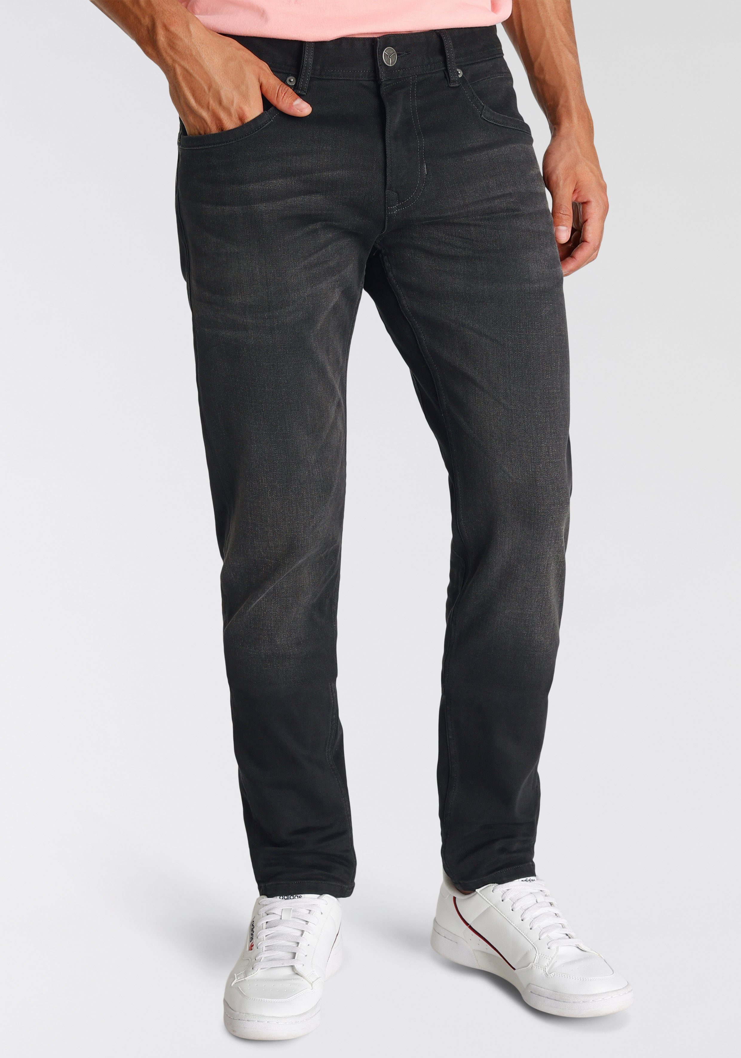 PME LEGEND Slim-fit-Jeans Tailwheel true soft black